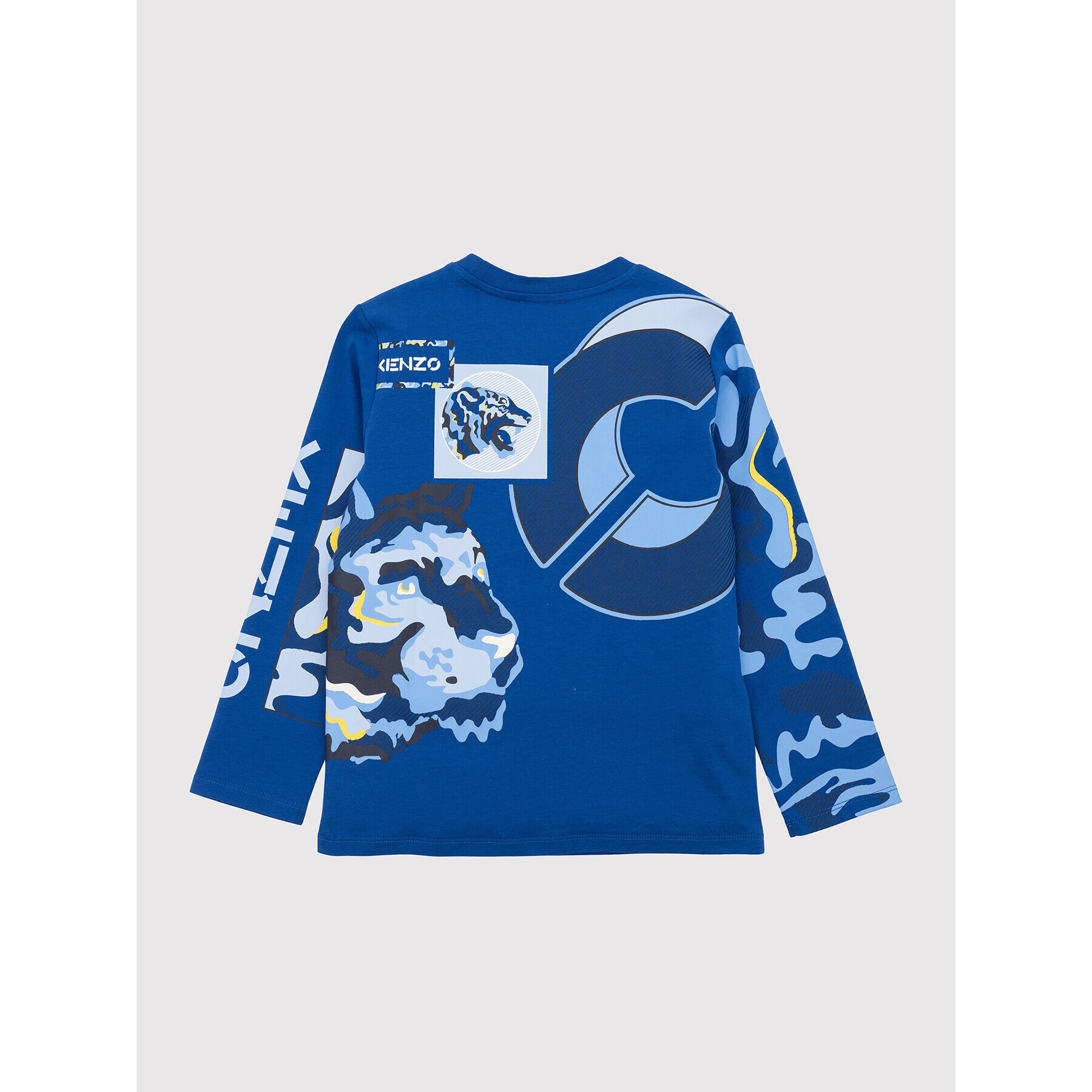 Kenzo Kids Halenka K25186 Modrá Regular Fit - Pepit.cz