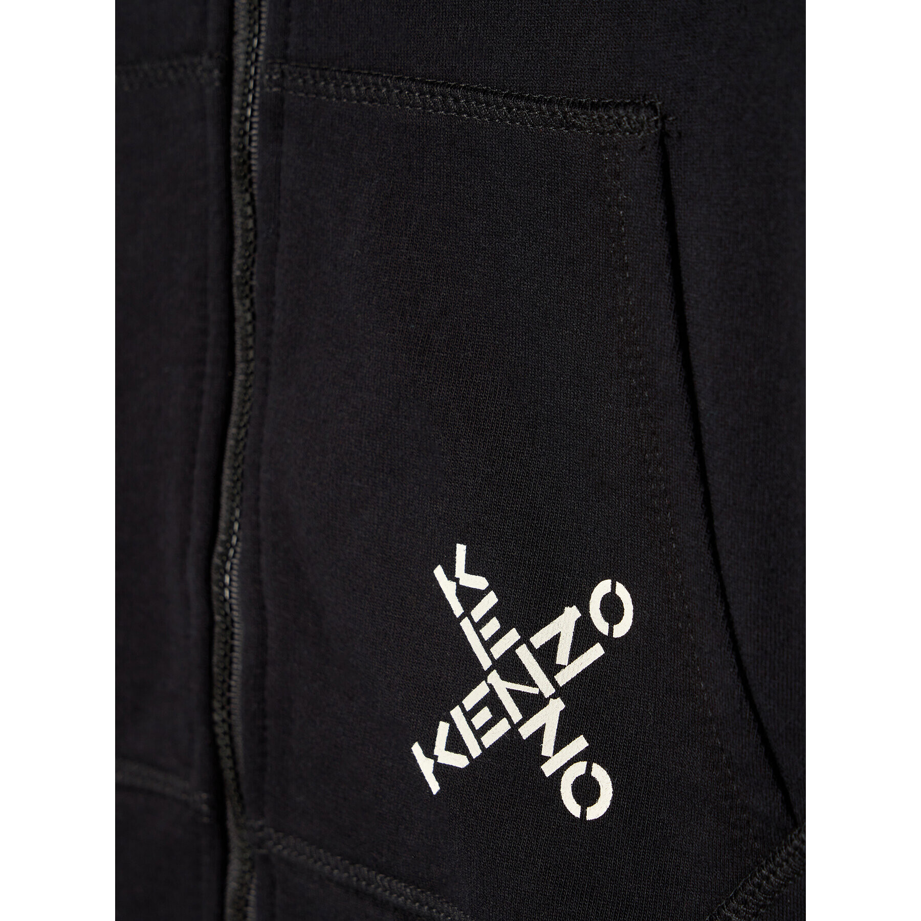 Kenzo Kids Mikina K15108 Černá Regular Fit - Pepit.cz