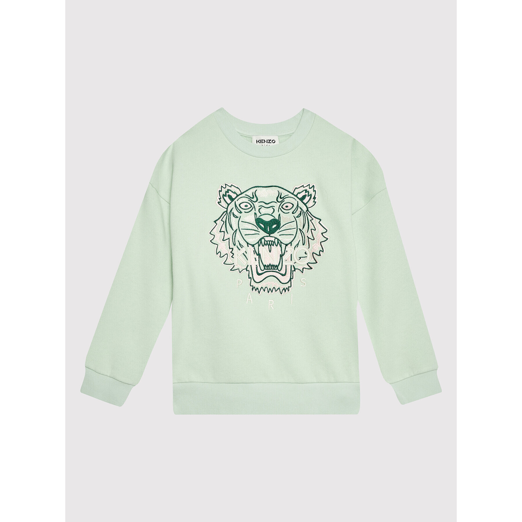 Kenzo Kids Mikina K15146 Zelená Regular Fit - Pepit.cz