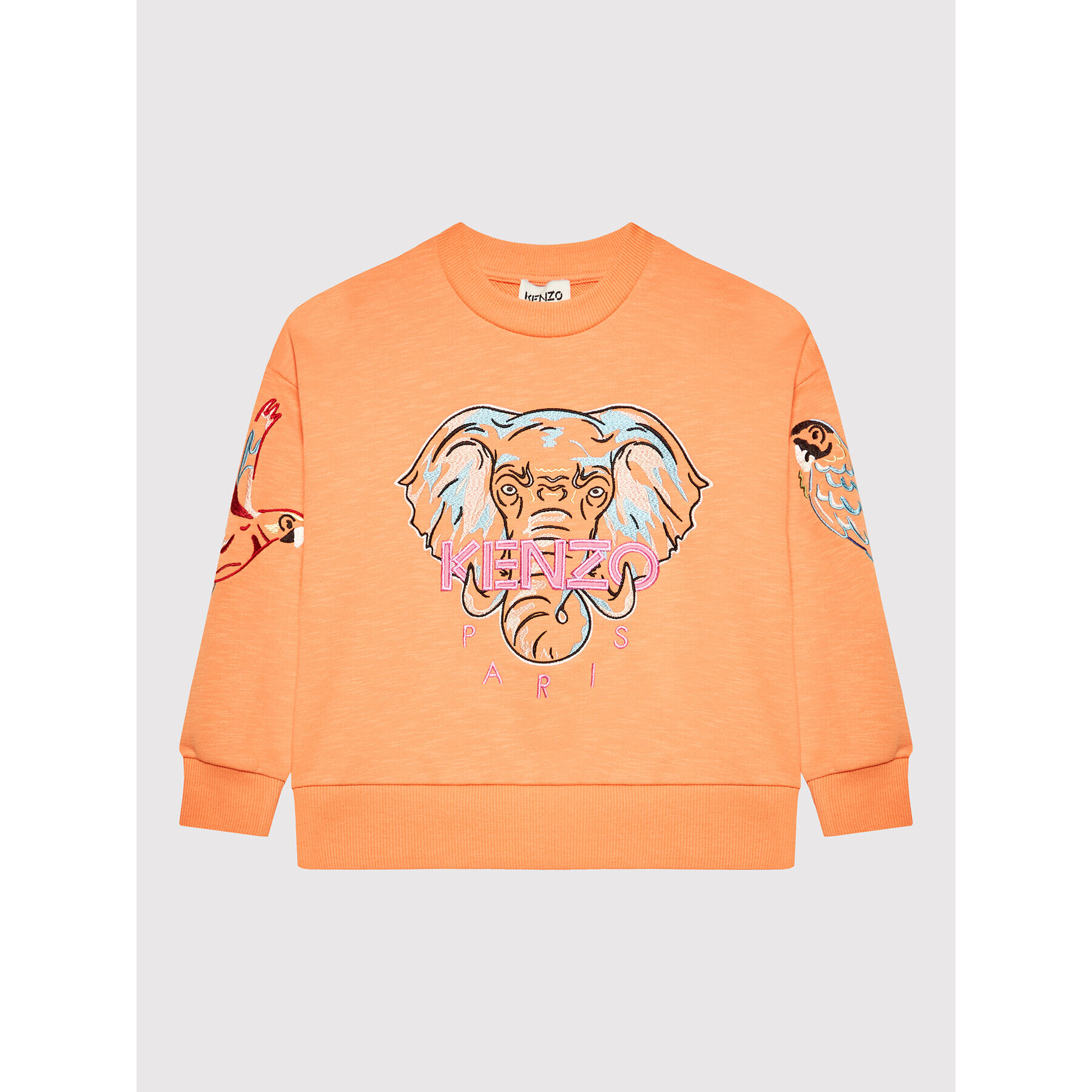 Kenzo Kids Mikina K15515 Oranžová Regular Fit - Pepit.cz