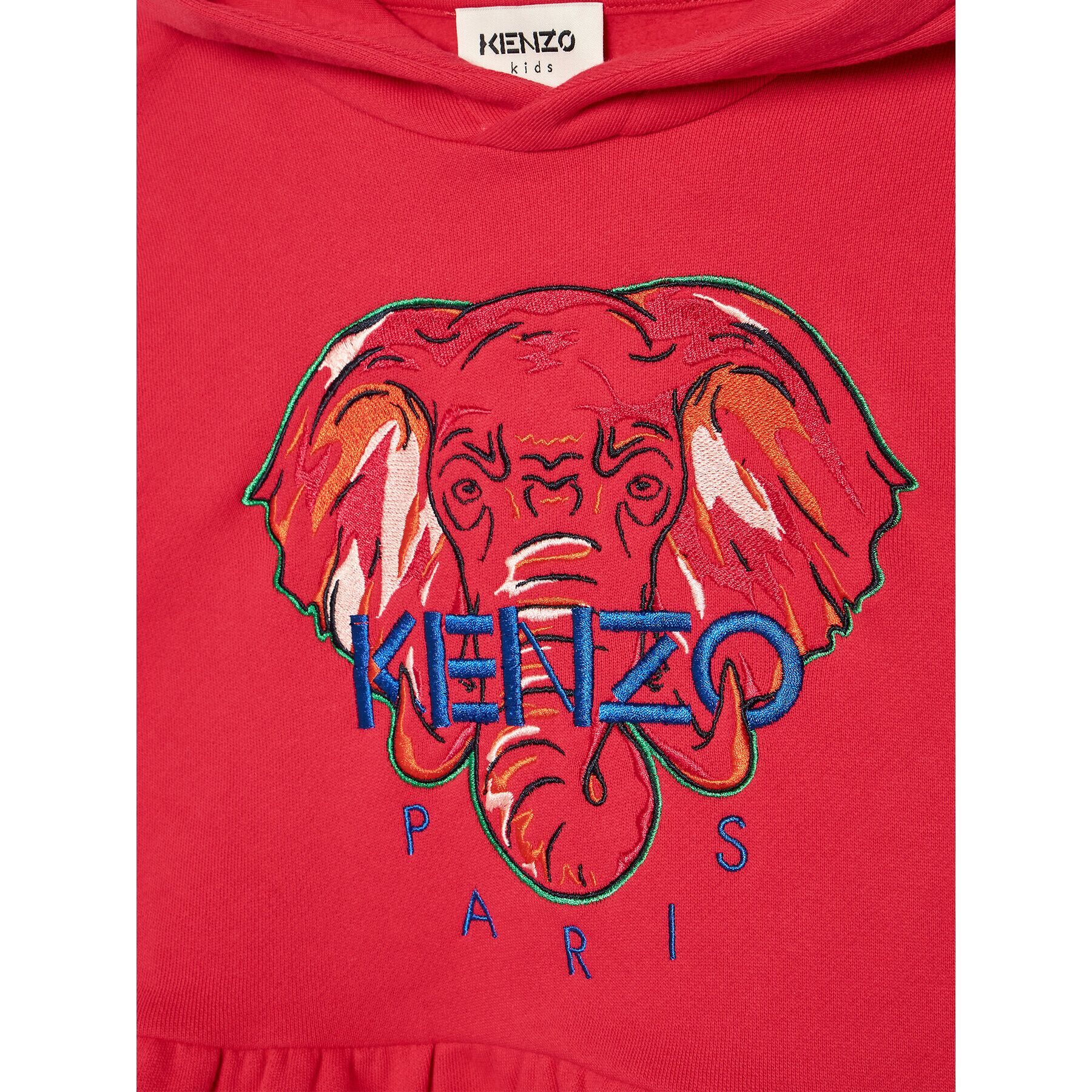 Kenzo Kids Mikina K15576 D Růžová Relaxed Fit - Pepit.cz