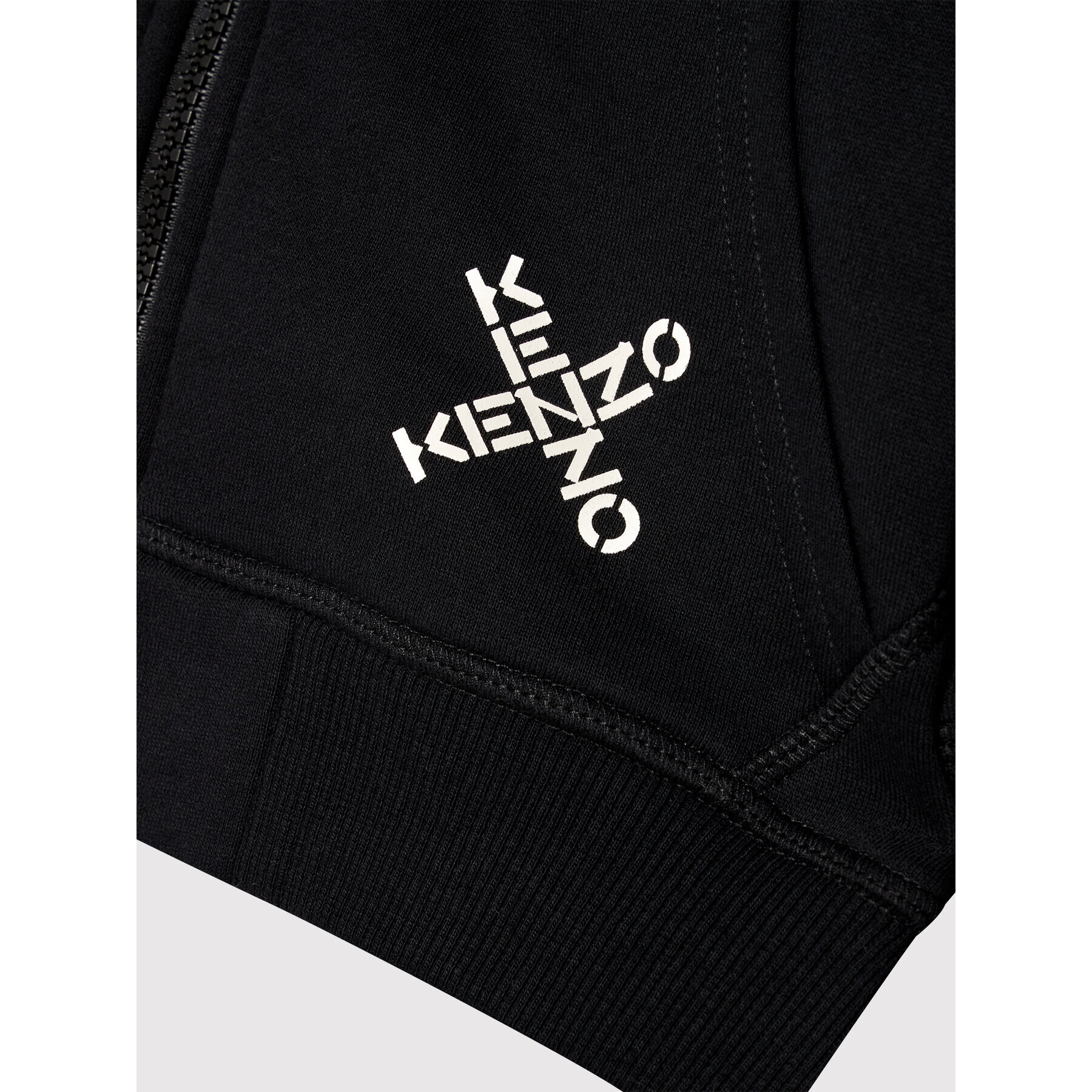 Kenzo Kids Mikina K25129 Černá Regular Fit - Pepit.cz