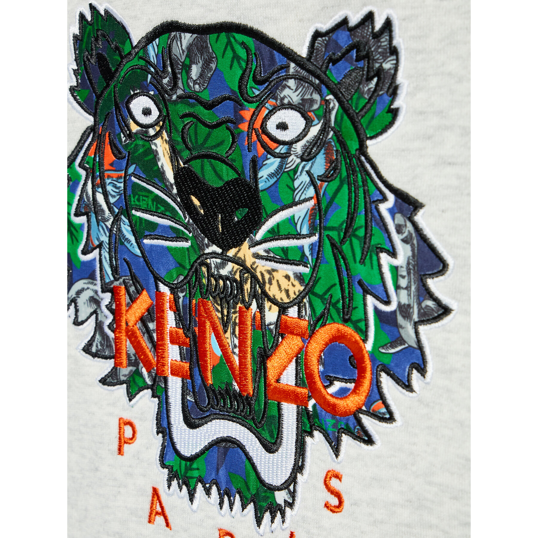 Kenzo Kids Mikina K25701 D Šedá Regular Fit - Pepit.cz