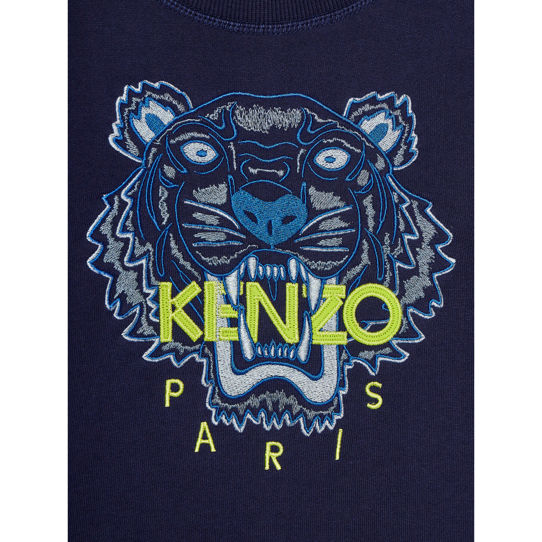 Kenzo Kids Mikina K25801 S Tmavomodrá Regular Fit - Pepit.cz