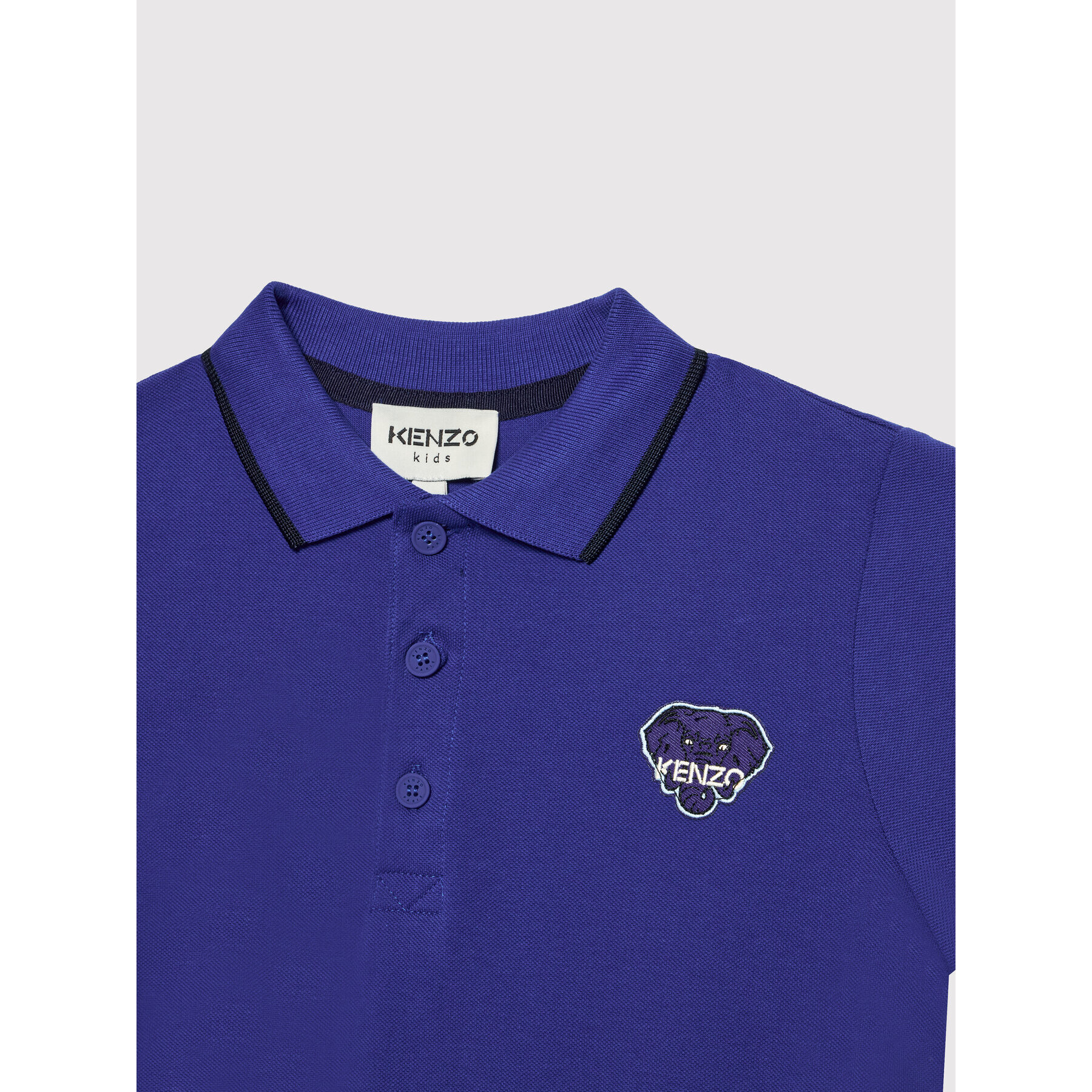 Kenzo Kids Polokošile K25597 Modrá Regular Fit - Pepit.cz