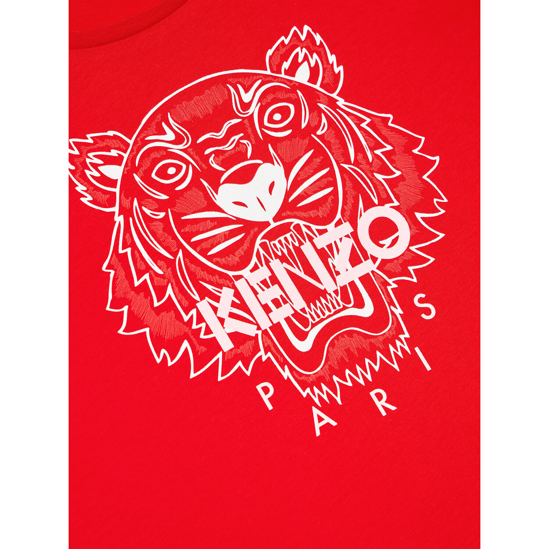 Kenzo Kids T-Shirt K15086 S Červená Regular Fit - Pepit.cz