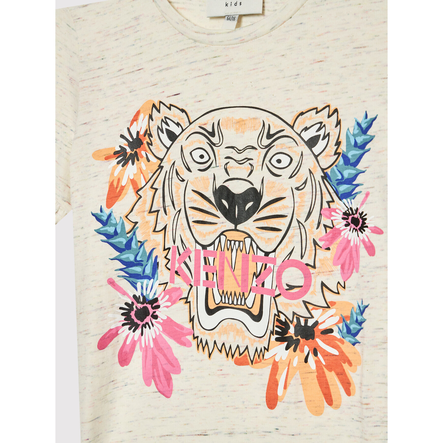 Kenzo Kids T-Shirt K15492 Béžová Regular Fit - Pepit.cz