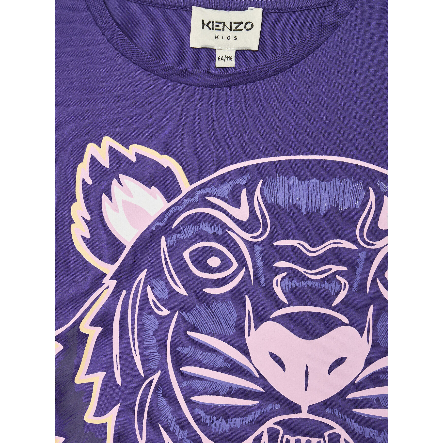 Kenzo Kids T-Shirt K15550 D Fialová Regular Fit - Pepit.cz