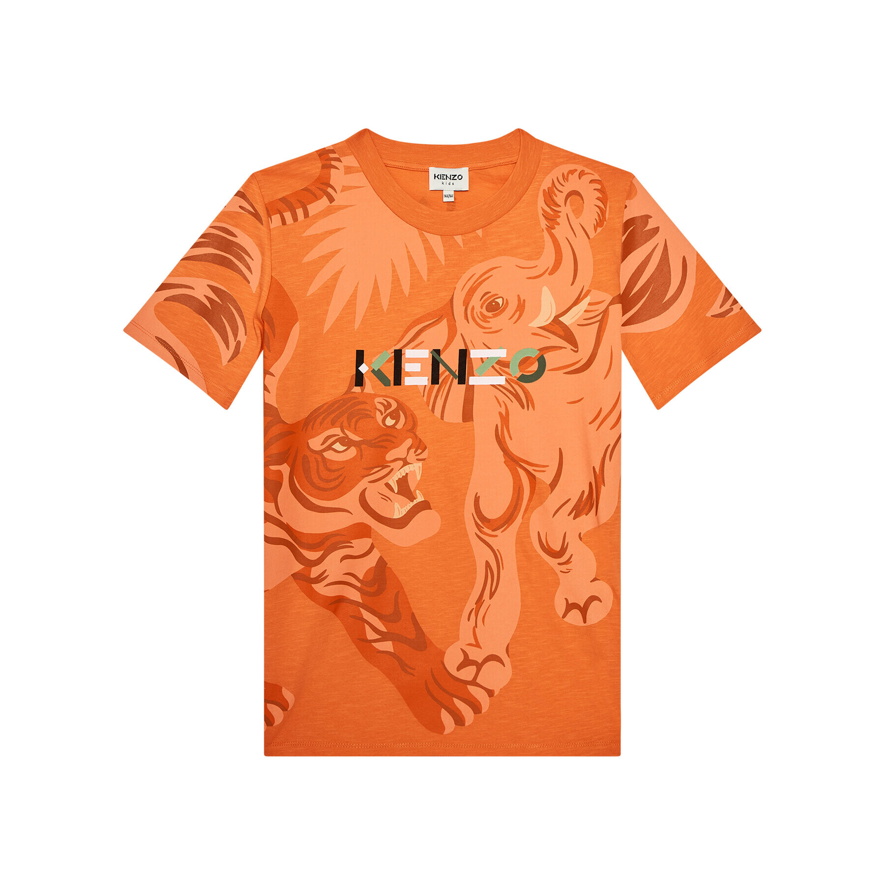 Kenzo Kids T-Shirt K25118 S Oranžová Regular Fit - Pepit.cz