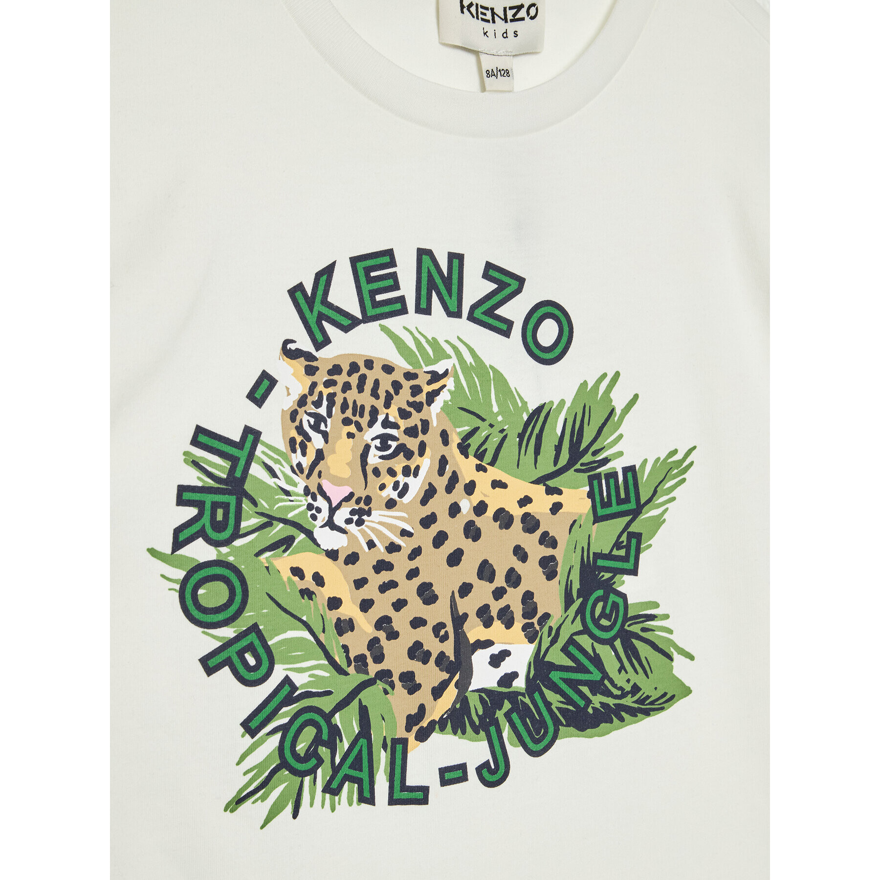 Kenzo Kids T-Shirt K25640 M Bílá Regular Fit - Pepit.cz