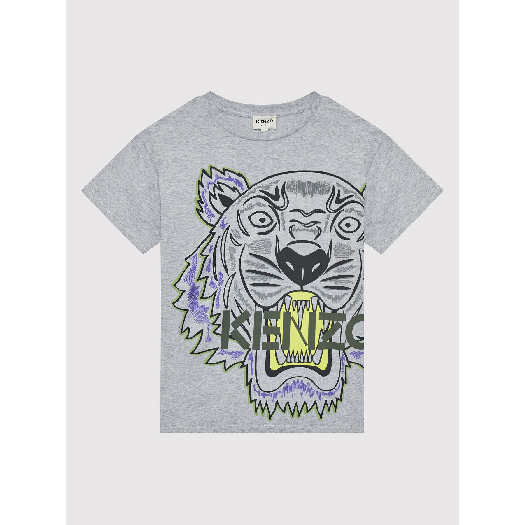 Kenzo Kids T-Shirt K25670 M Šedá Regular Fit - Pepit.cz