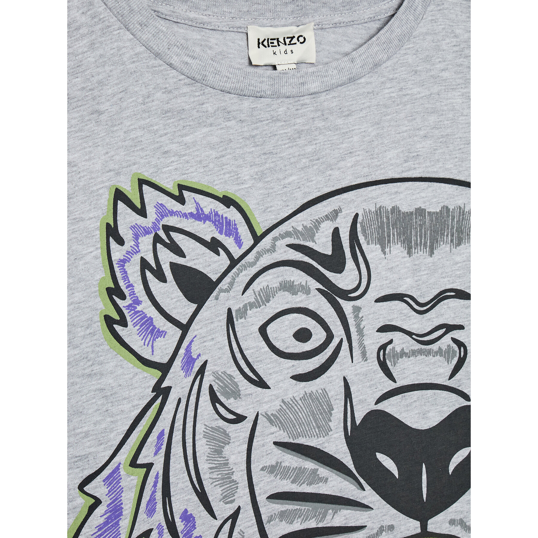 Kenzo Kids T-Shirt K25670 M Šedá Regular Fit - Pepit.cz