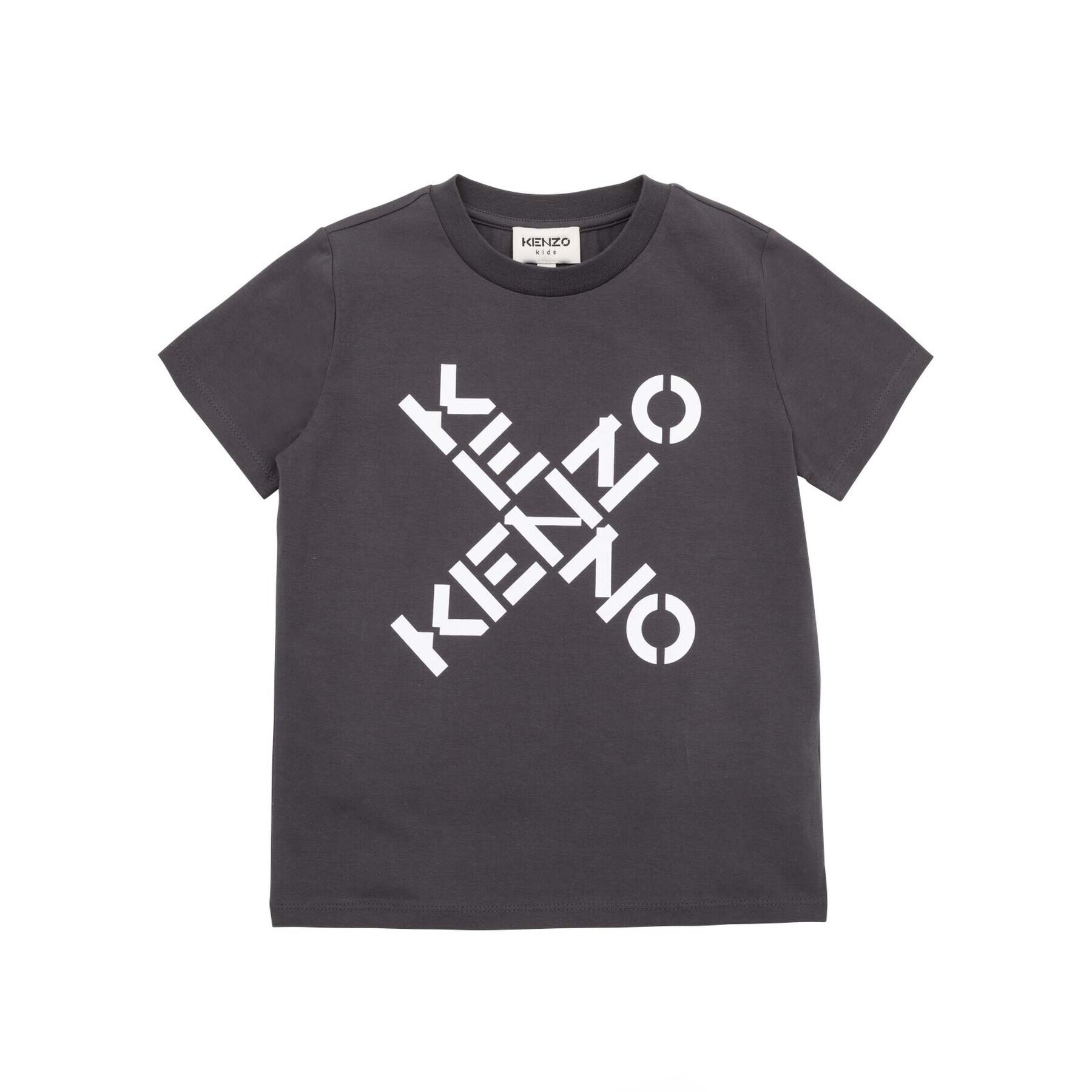 Kenzo Kids T-Shirt K25679 Šedá Regular Fit - Pepit.cz