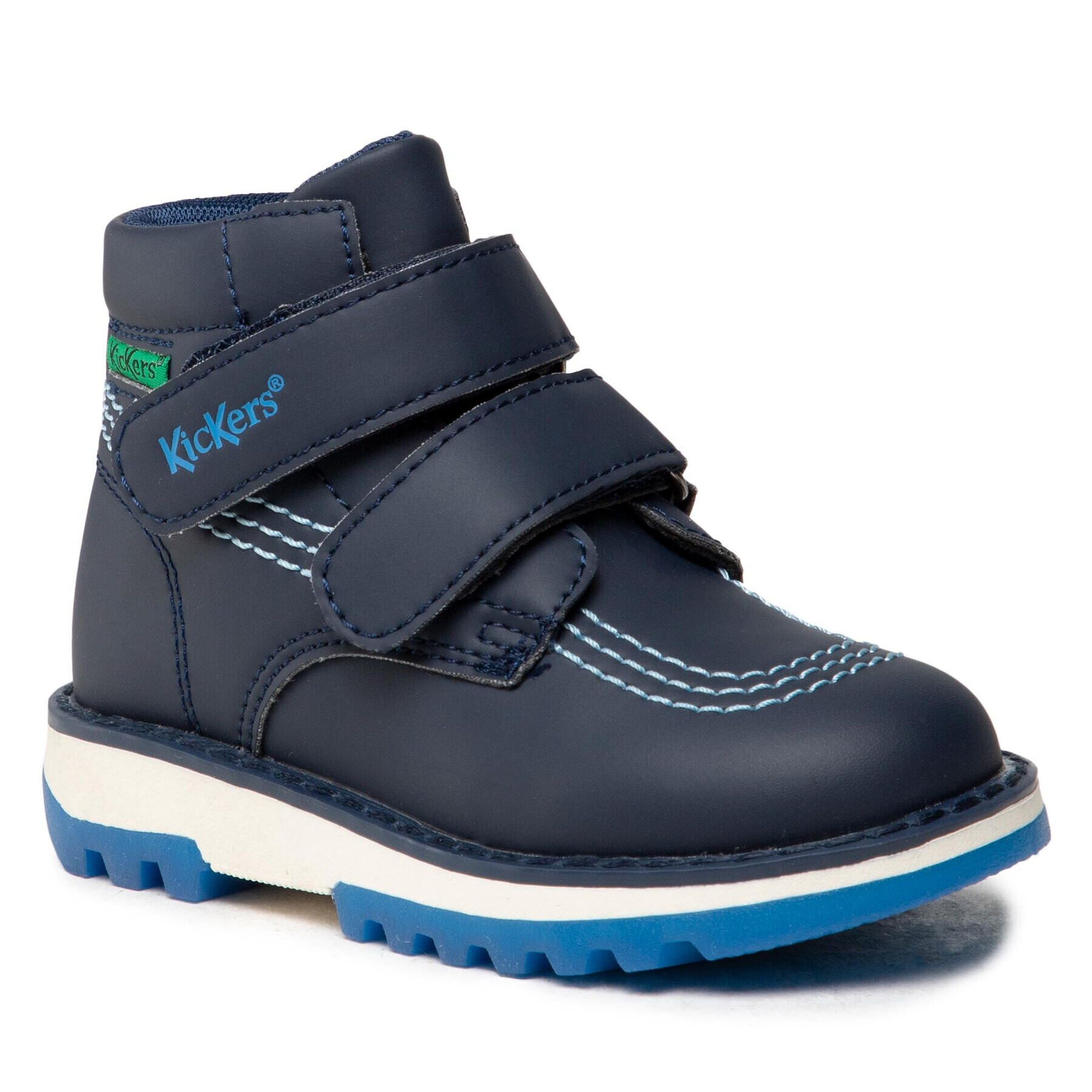 Kickers Kozačky Kickfun 878750-10 S Tmavomodrá - Pepit.cz