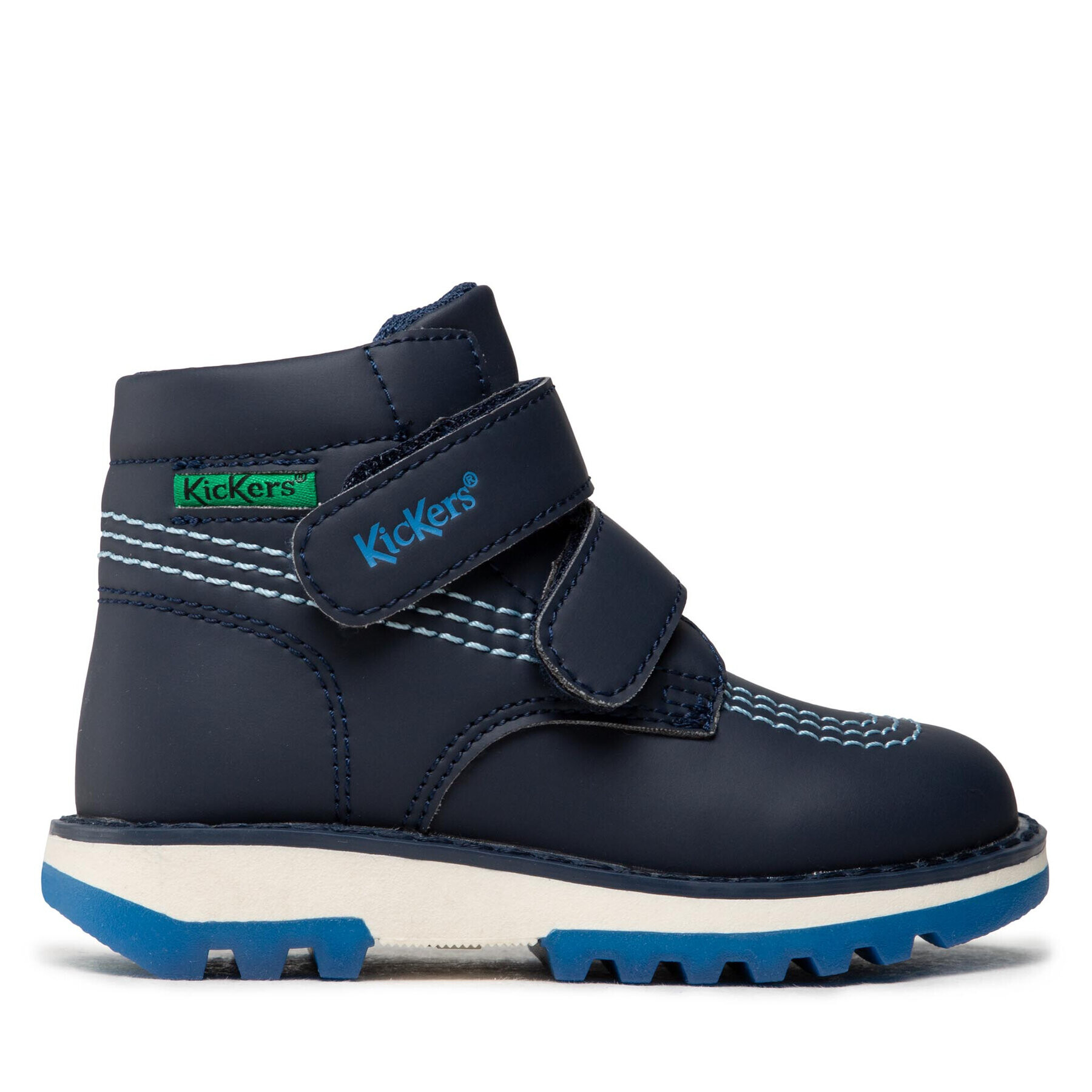 Kickers Kozačky Kickfun 878750-10 S Tmavomodrá - Pepit.cz