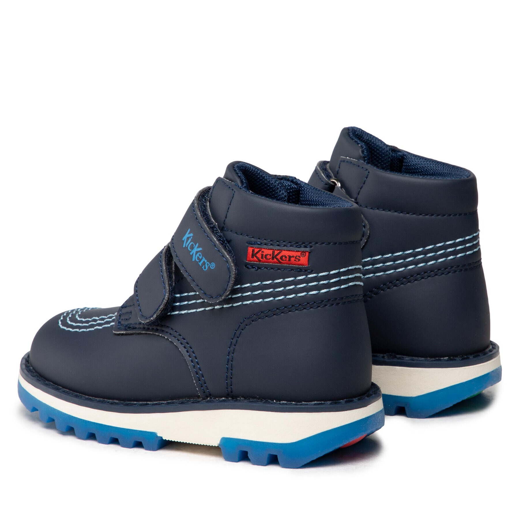 Kickers Kozačky Kickfun 878750-10 S Tmavomodrá - Pepit.cz