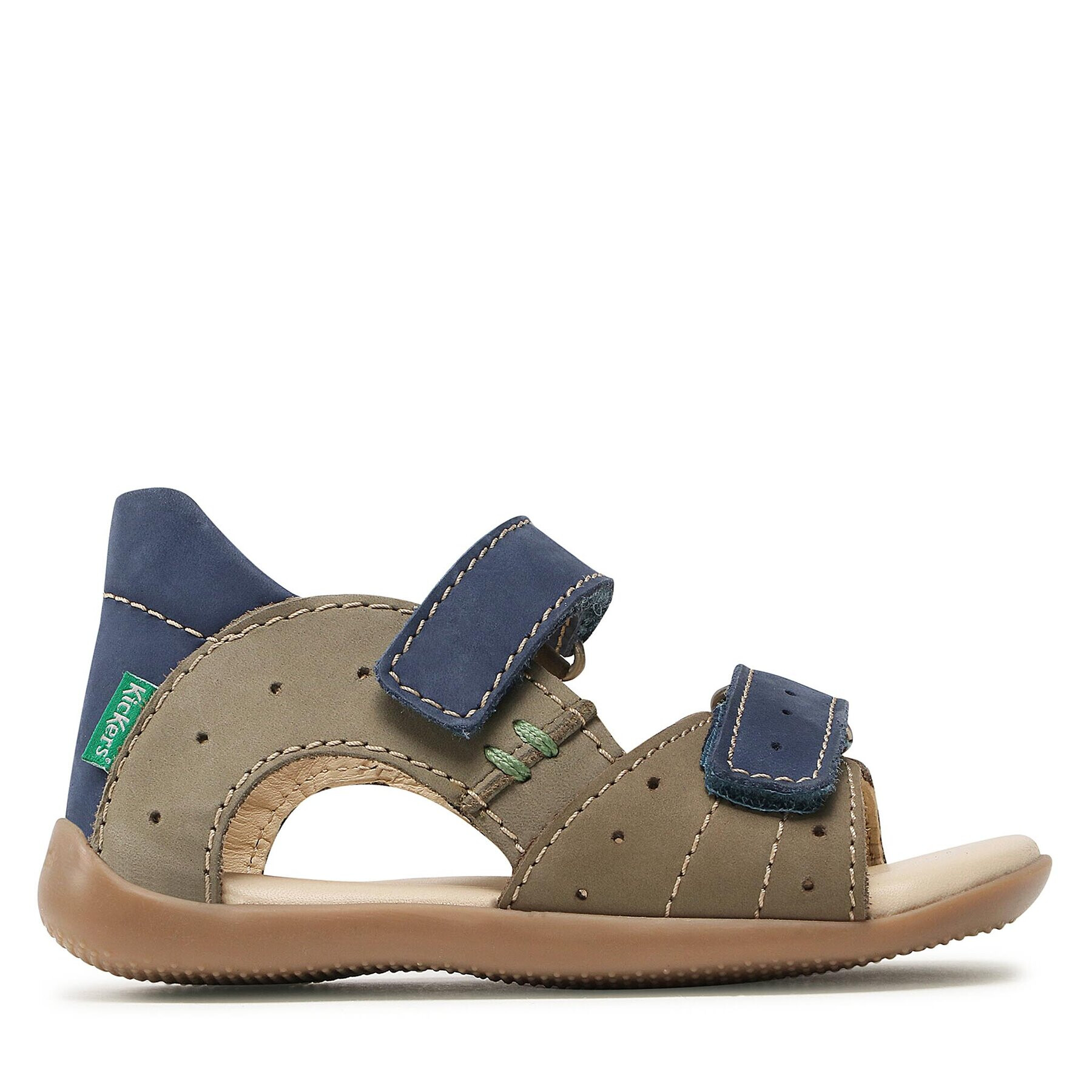 Kickers Sandály Boping-2 KI-785408-10 S Khaki - Pepit.cz