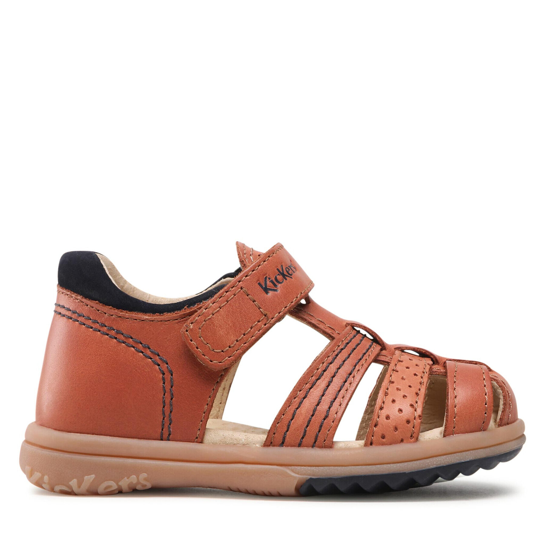 Kickers Sandály Platiback 544884-10 Hnědá - Pepit.cz