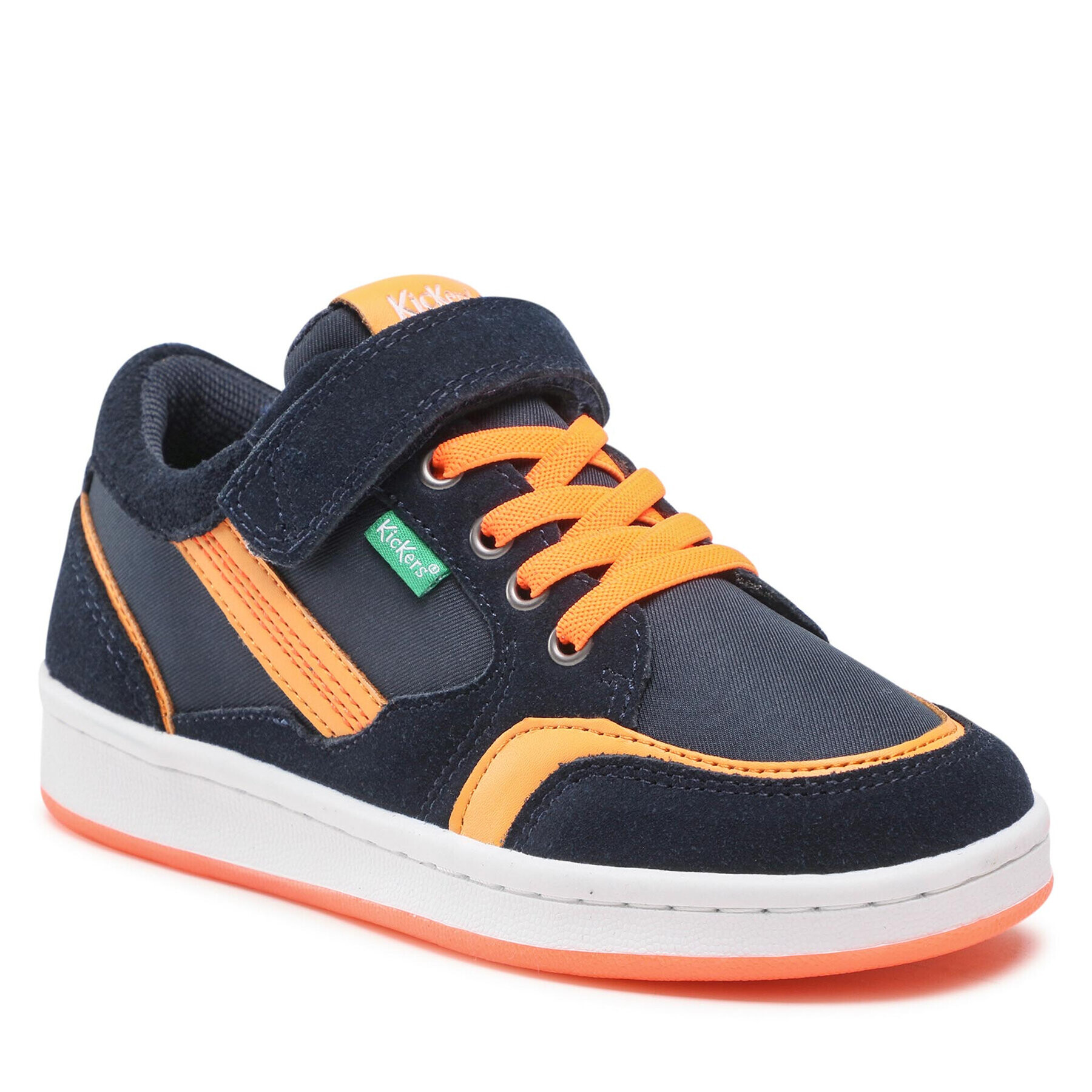 Kickers Sneakersy Bisckuit 858804-30 S Tmavomodrá - Pepit.cz