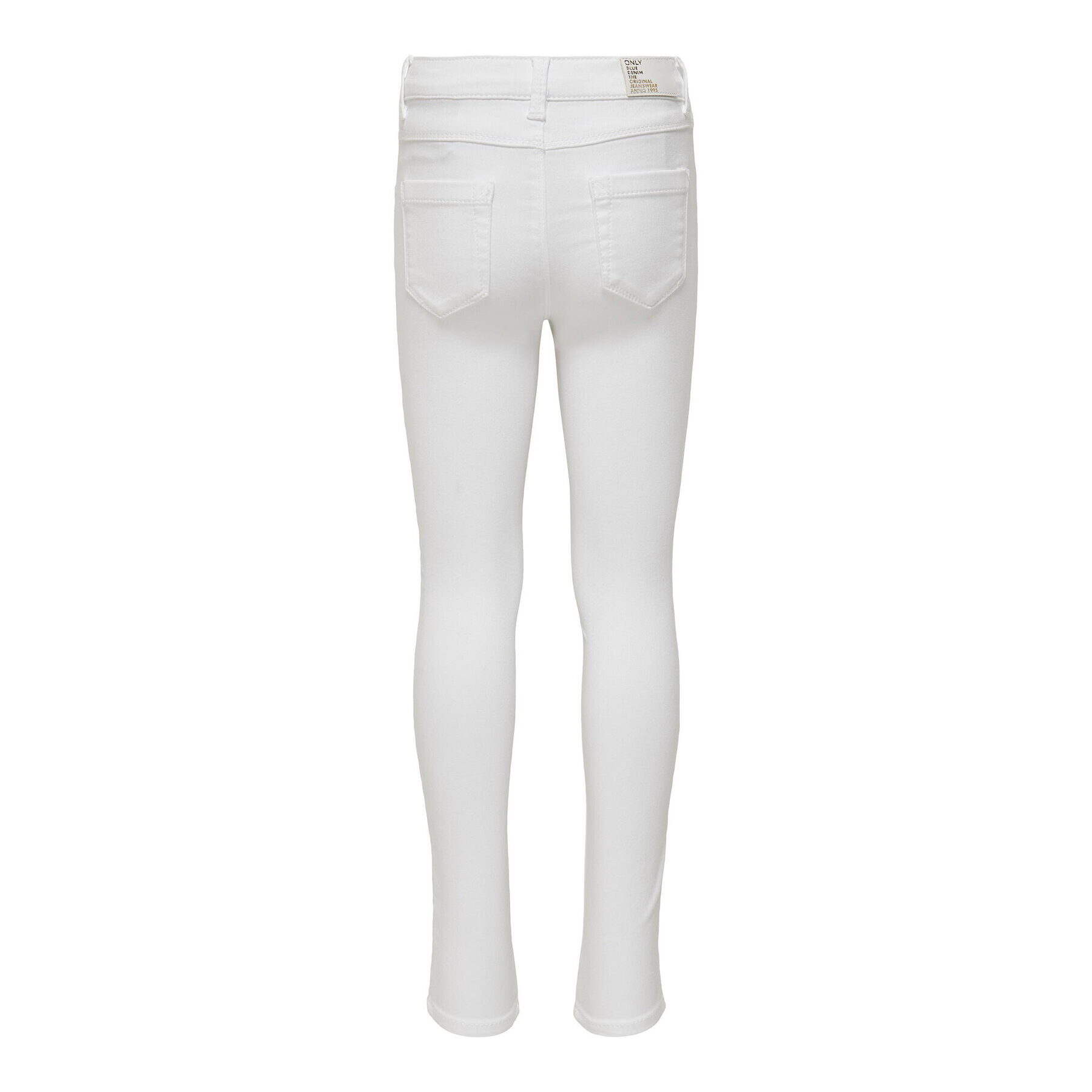 Kids ONLY Jeansy 15252664 Bílá Skinny Fit - Pepit.cz