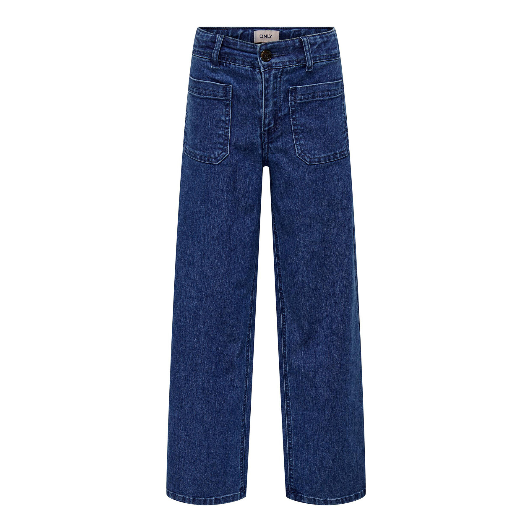 Kids ONLY Jeansy 15304316 Modrá Wide Leg - Pepit.cz