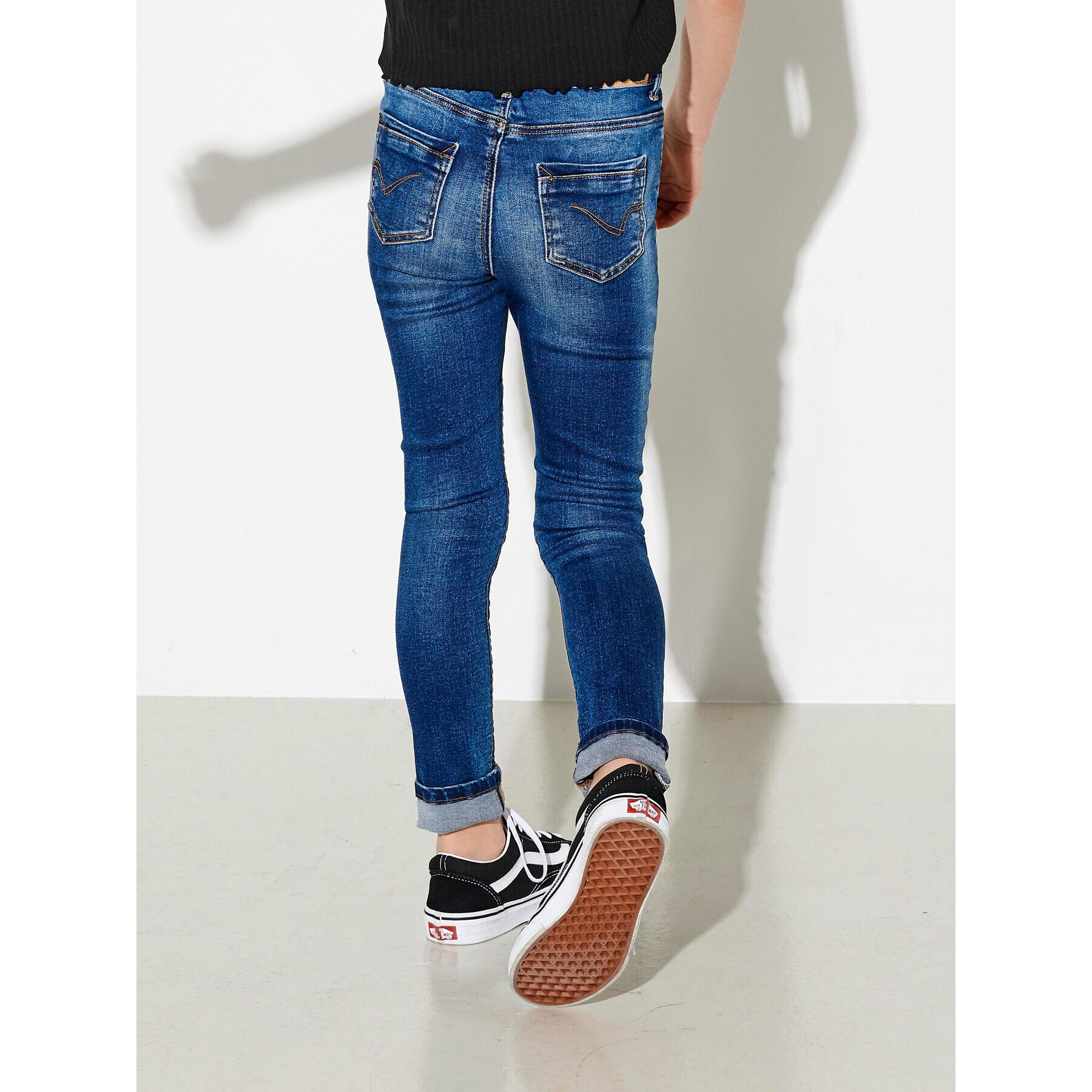 Kids ONLY Jeansy Paola 15201184 Modrá Skinny Fit - Pepit.cz