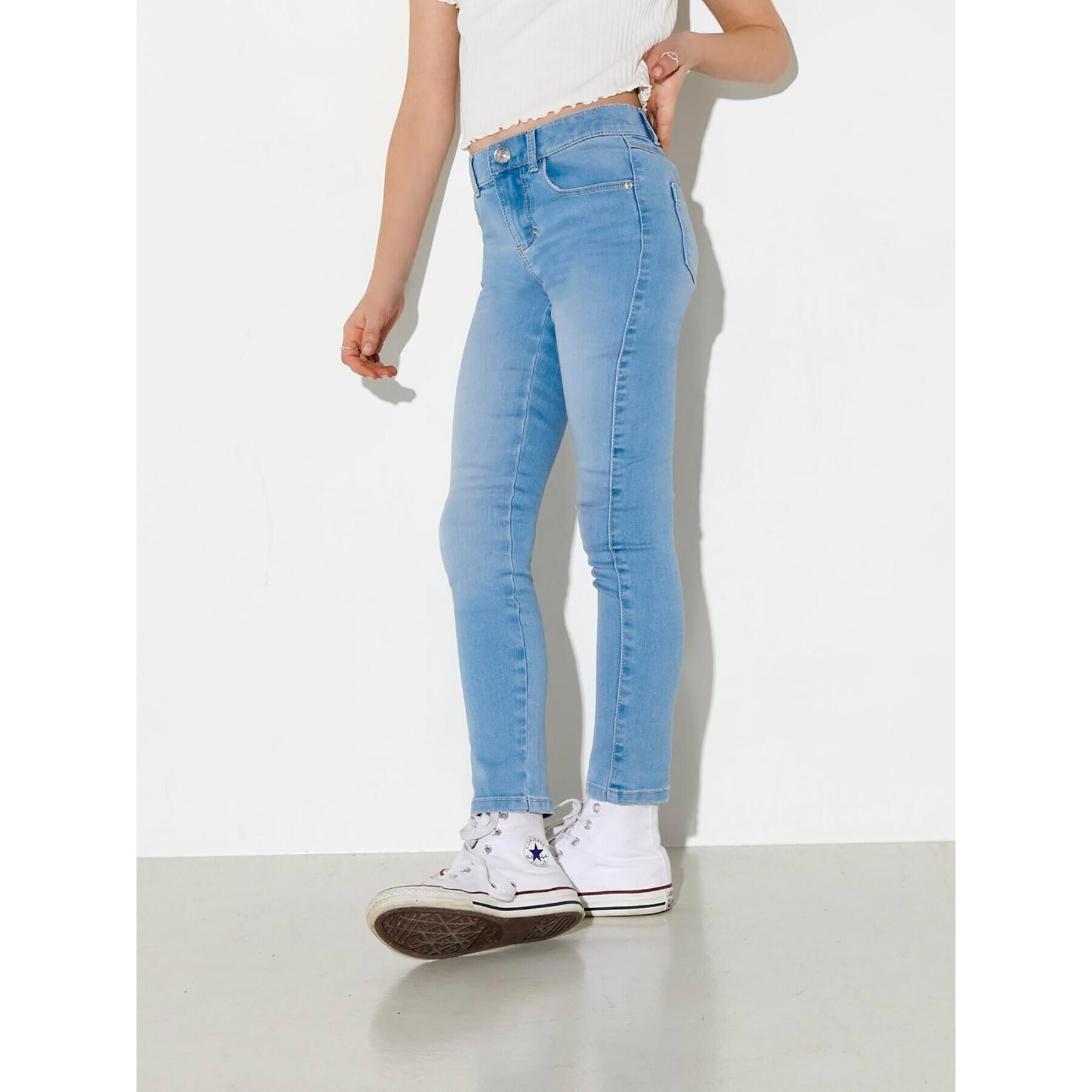 Kids ONLY Jeansy Royal 15234578 Modrá Skinny Fit - Pepit.cz