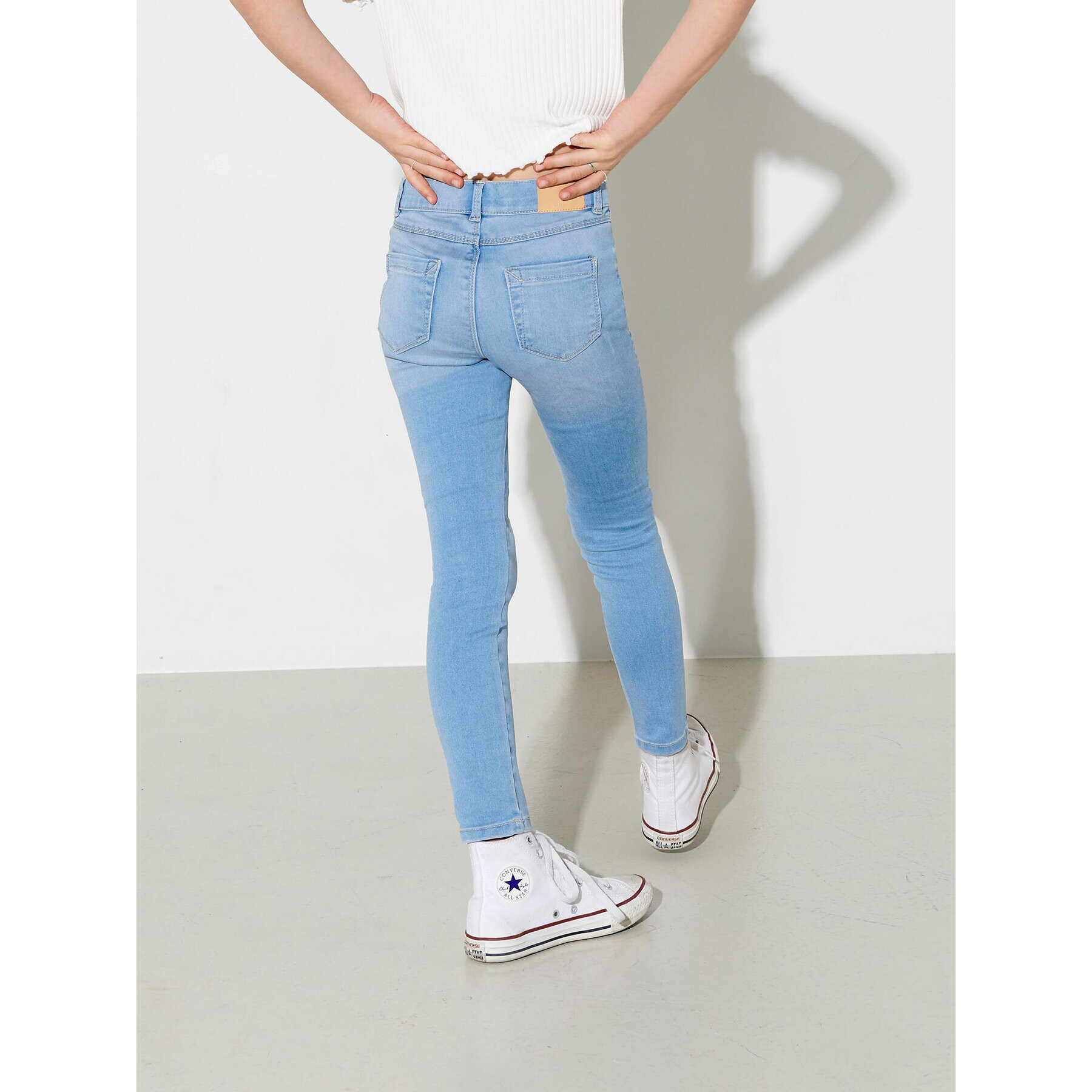 Kids ONLY Jeansy Royal 15234578 Modrá Skinny Fit - Pepit.cz