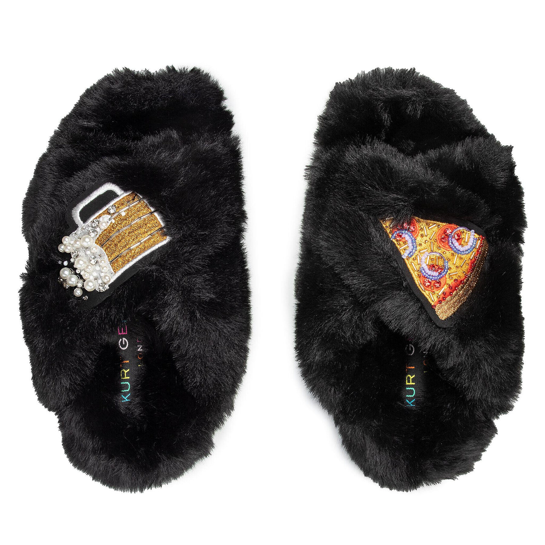 Kurt Geiger Bačkory Junkfort Slipper 8492800999 Černá - Pepit.cz