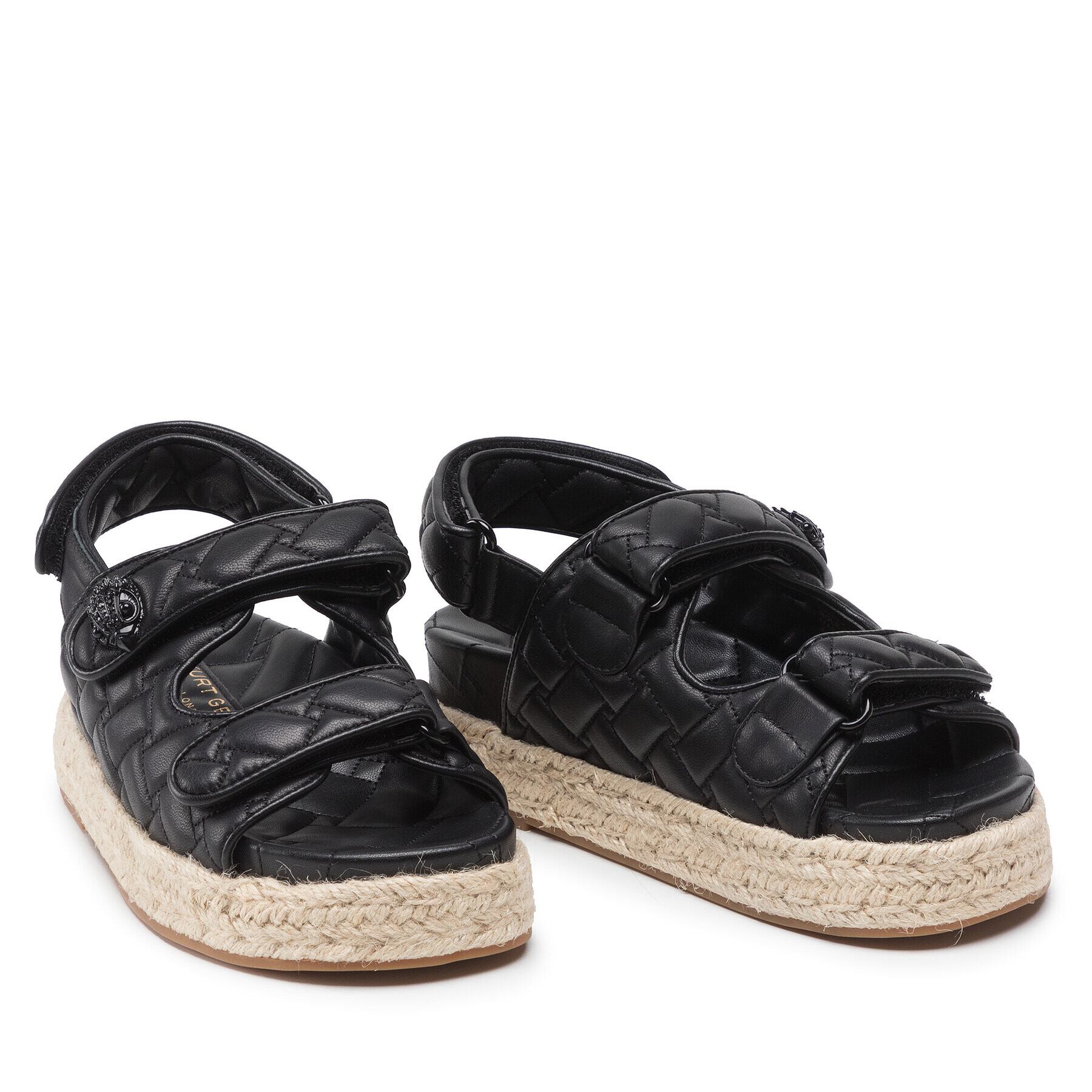 Kurt Geiger Espadrilky Orson Espadrille 8878200109 Černá - Pepit.cz