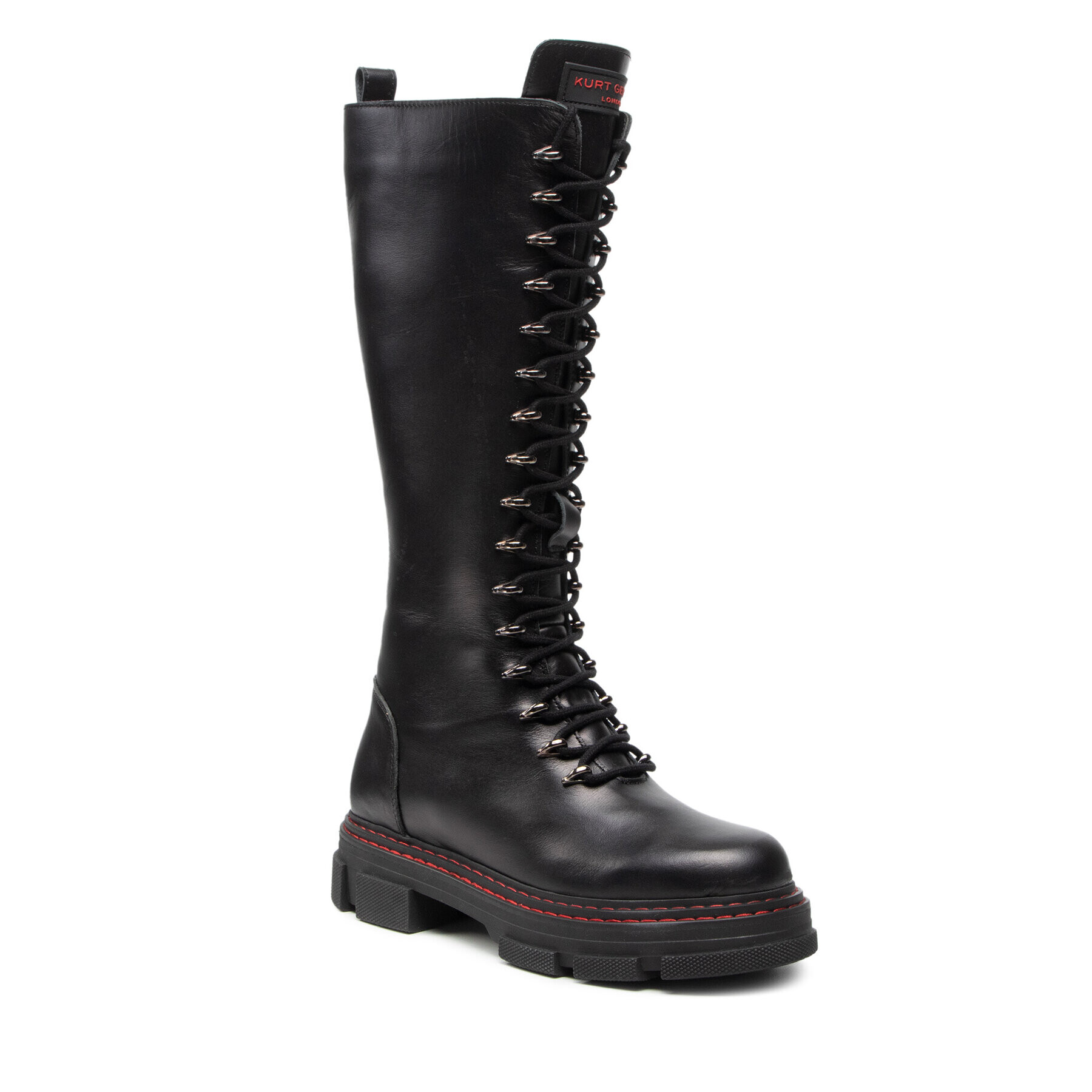 Kurt Geiger Kozačky High Leg Boots 8486206109 Černá - Pepit.cz