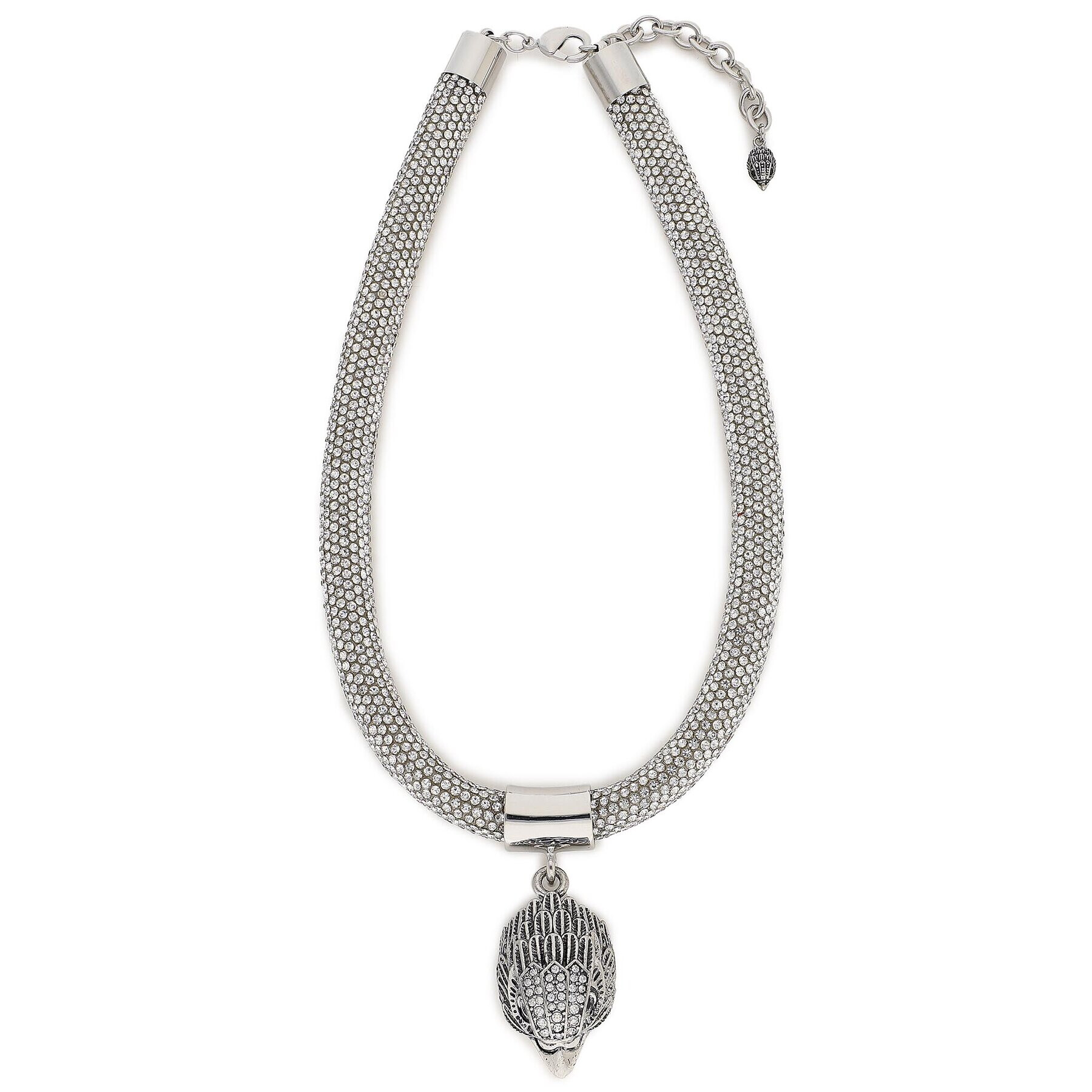 Kurt Geiger Náhrdelník Crystal Rope Necklace 9635563999 Stříbrná - Pepit.cz