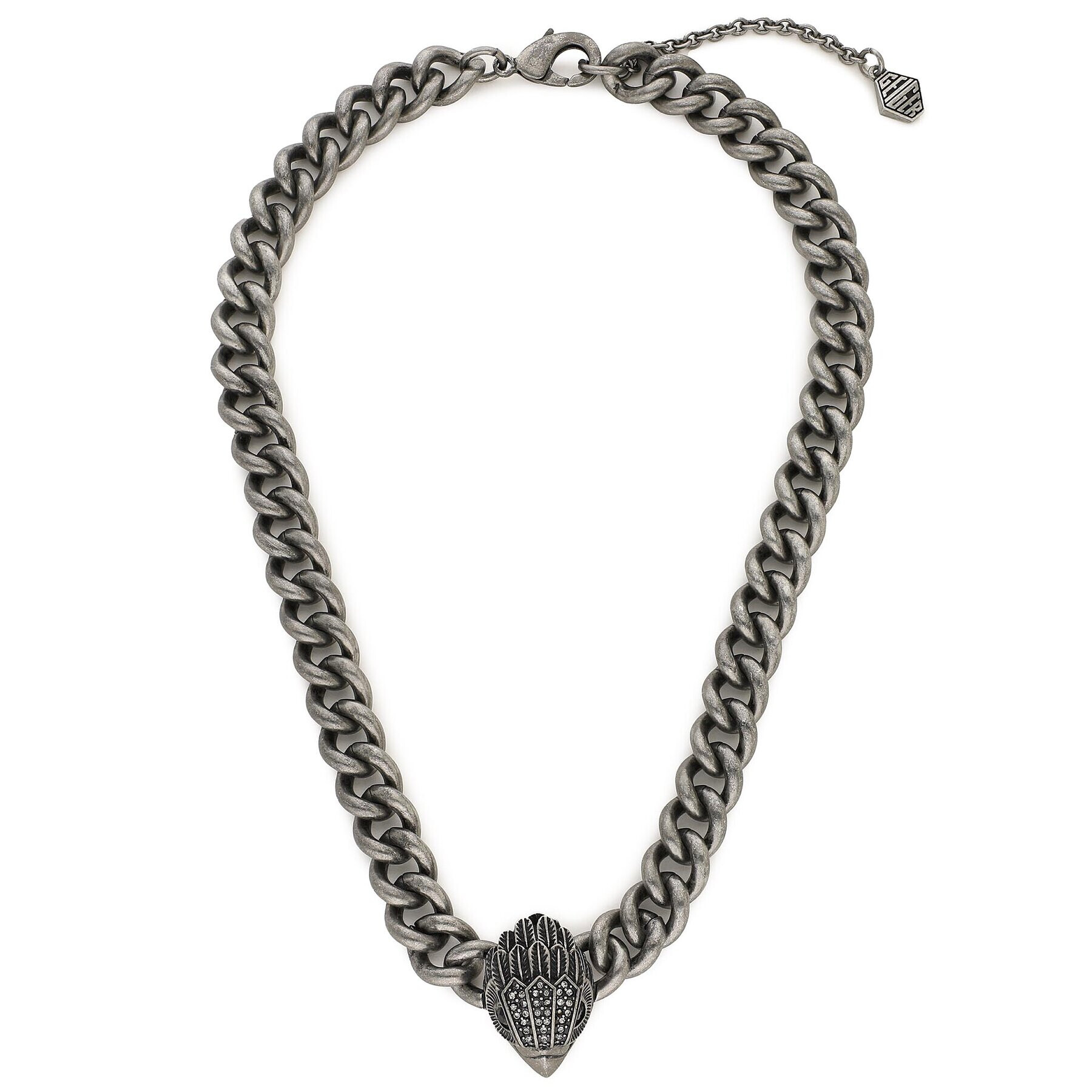 Kurt Geiger Náhrdelník Eagle Collar Necklace 8837264429 Šedá - Pepit.cz