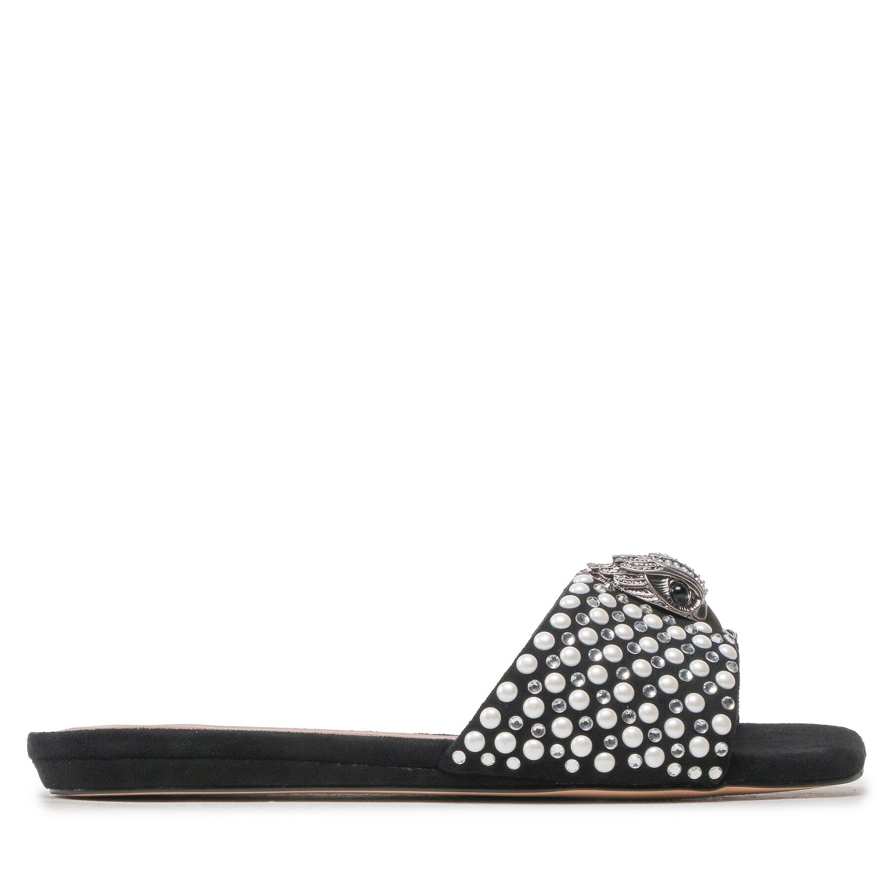 Kurt Geiger Nazouváky Kensington Flat Sandal 8496101609 Černá - Pepit.cz