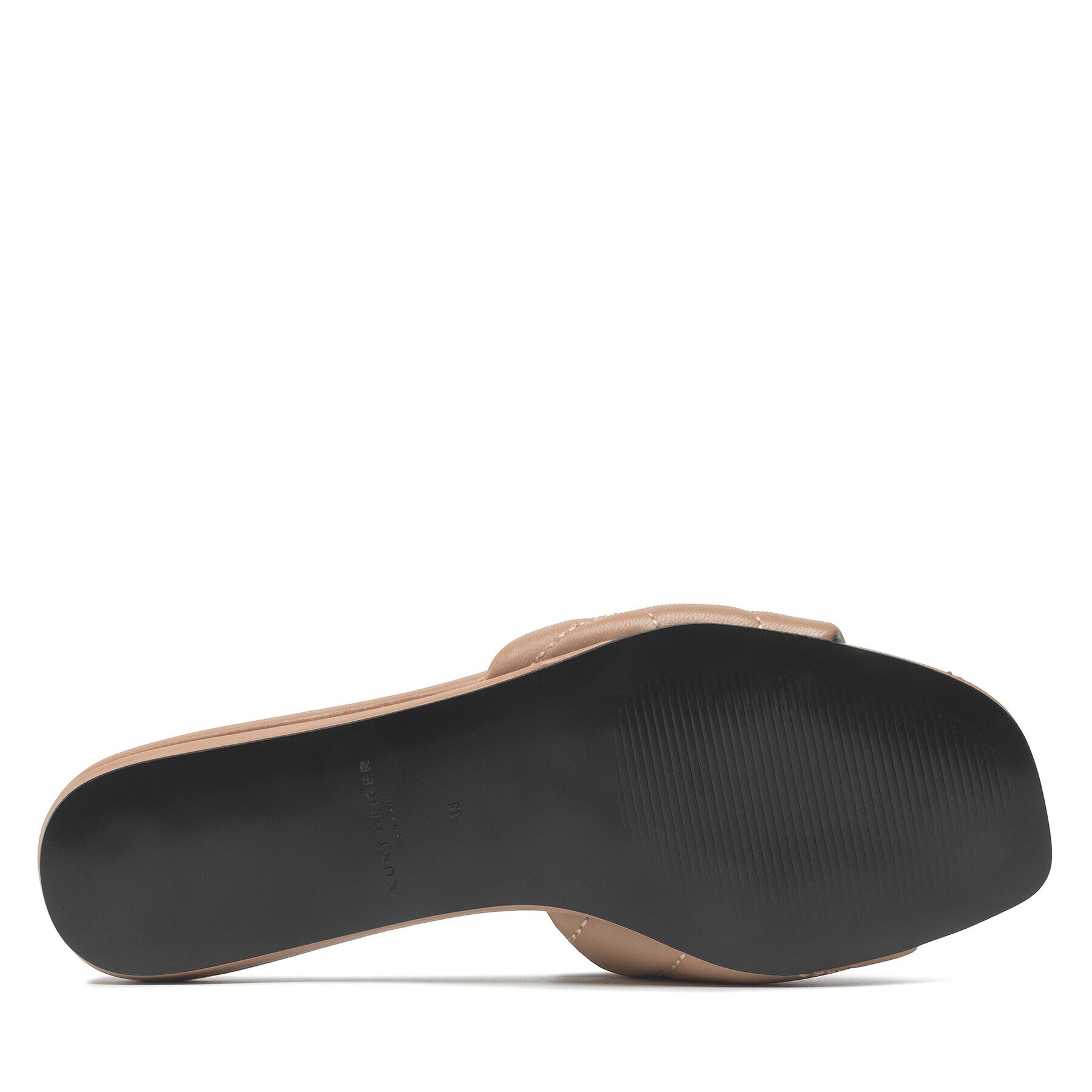 Kurt Geiger Nazouváky Kensington Flat Sandal 8496148109 Bílá - Pepit.cz