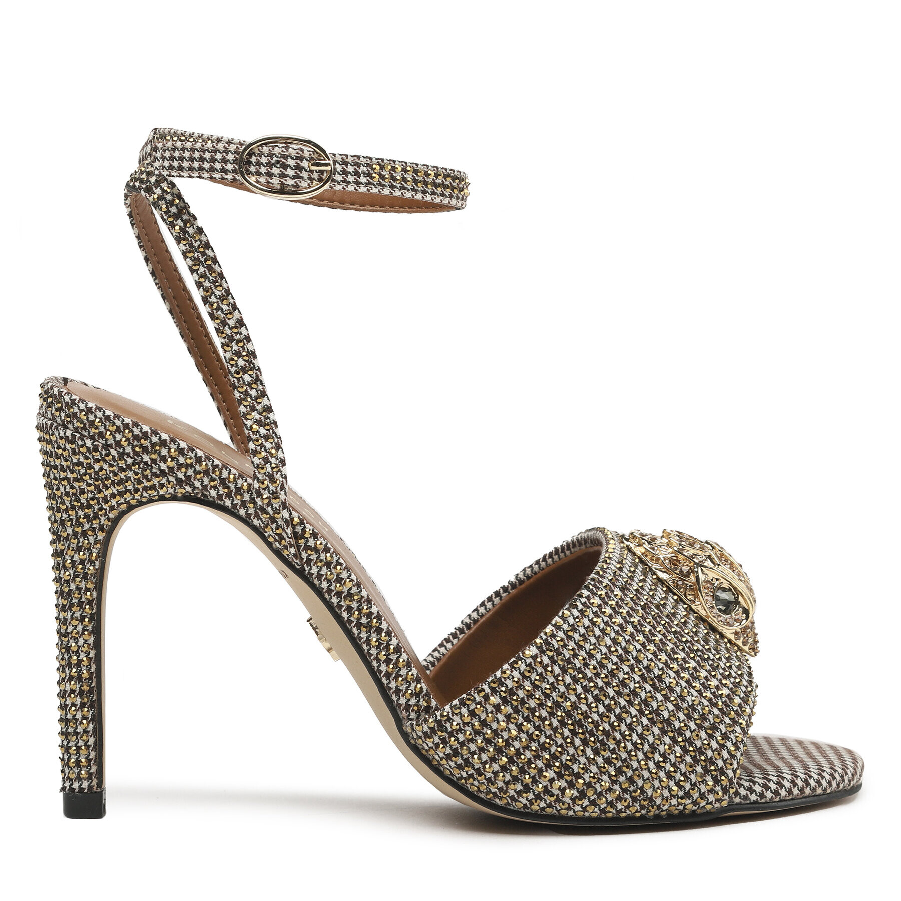 Kurt Geiger Sandály Kensington Sandal 8489940609 Zlatá - Pepit.cz