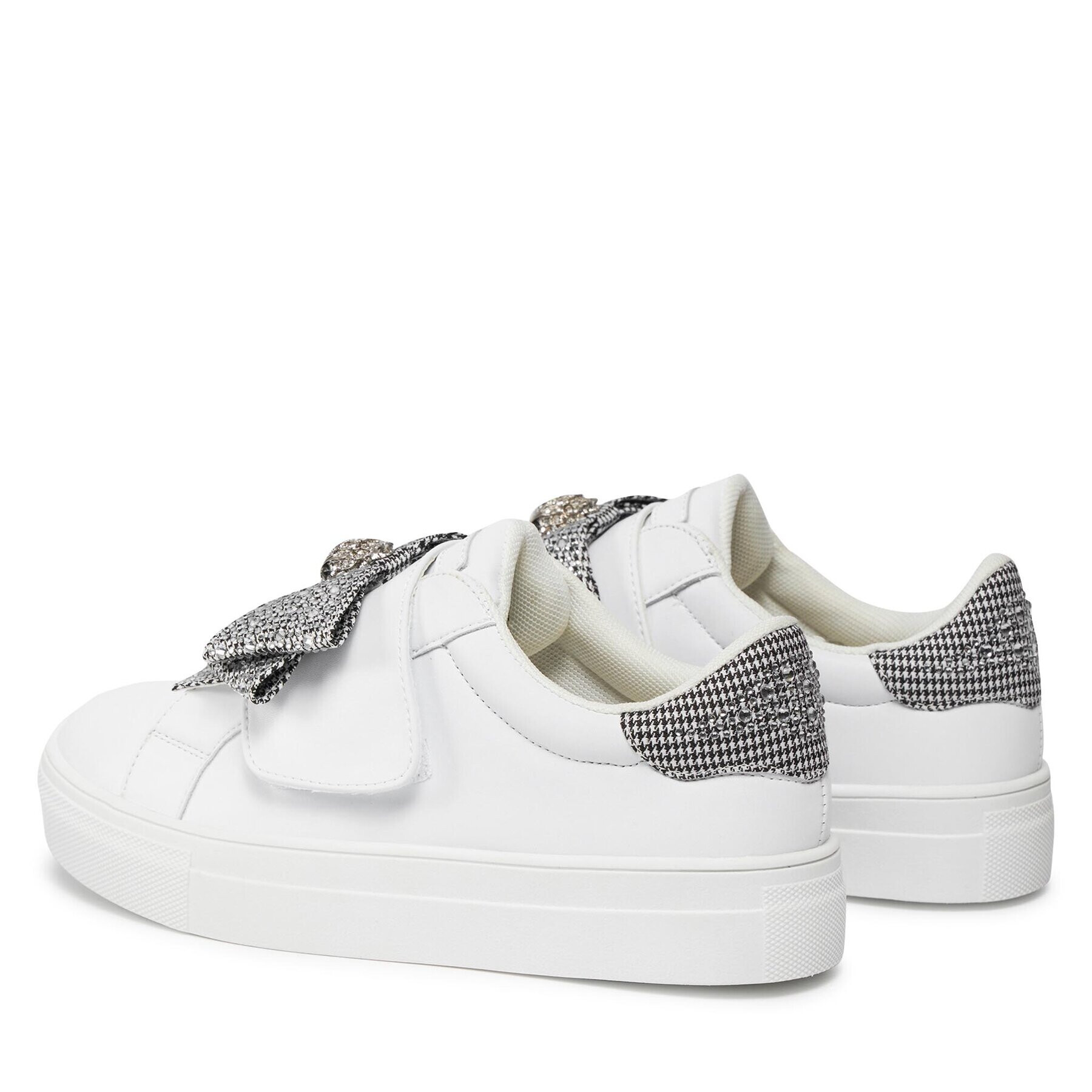 Kurt Geiger Sneakersy 720-Mini Laney Bow 0122967109 Stříbrná - Pepit.cz