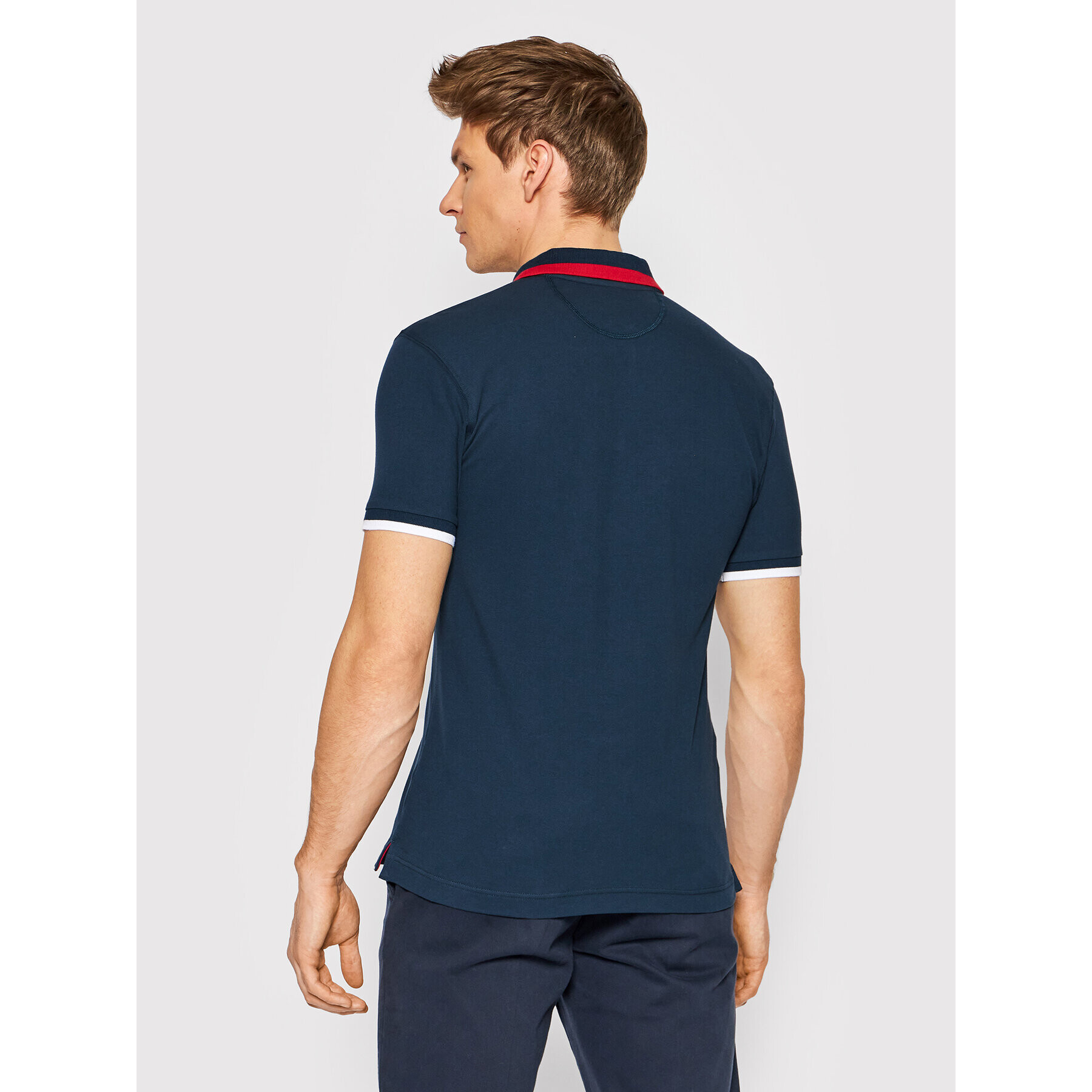 La Martina Polokošile TMP006 PK001 Tmavomodrá Slim Fit - Pepit.cz