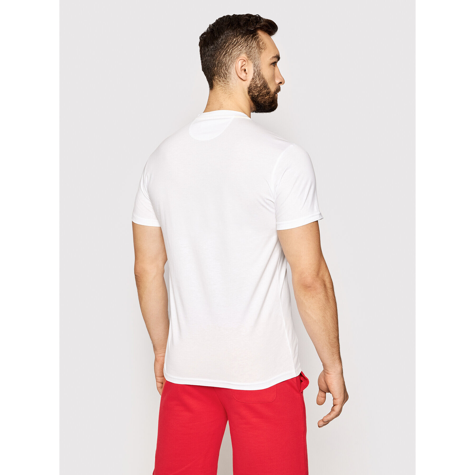 La Martina T-Shirt RMR313 JS206 Bílá Regular Fit - Pepit.cz