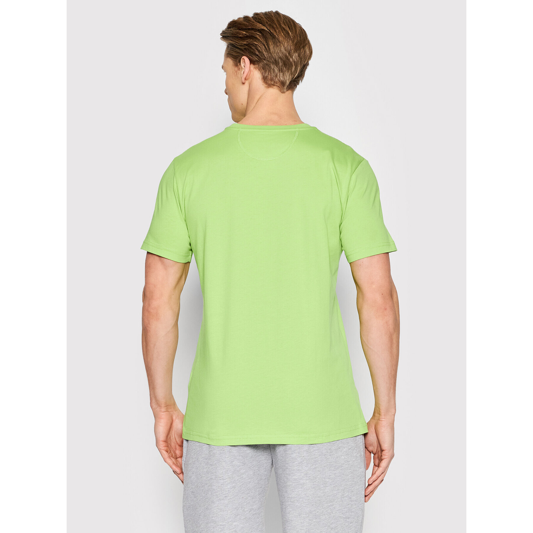 La Martina T-Shirt TMR001 JS206 Zelená Regular Fit - Pepit.cz