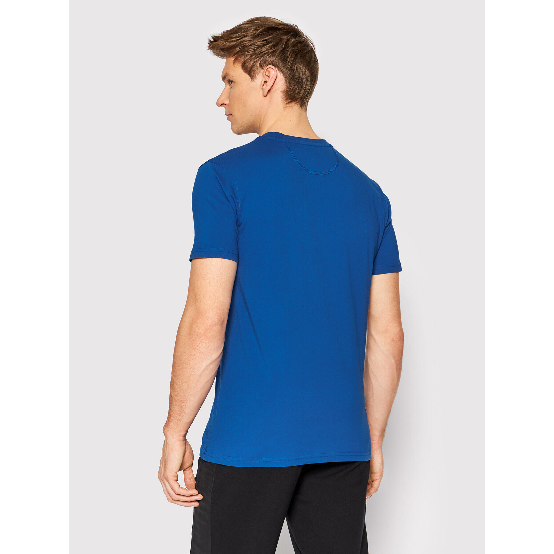 La Martina T-Shirt TMR004 JS206 Modrá Regular Fit - Pepit.cz