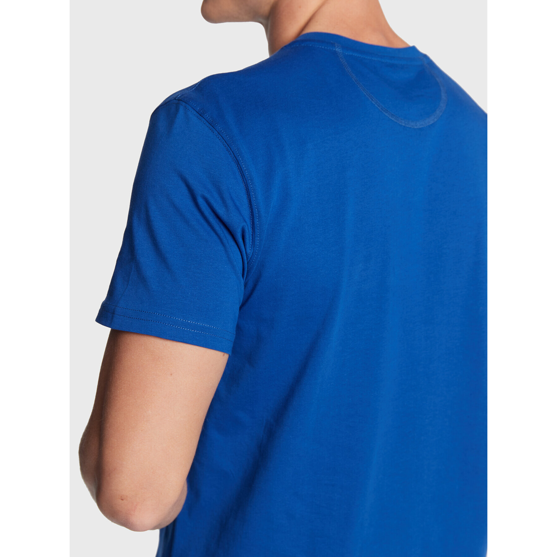 La Martina T-Shirt UMR006 JS206 Modrá Regular Fit - Pepit.cz