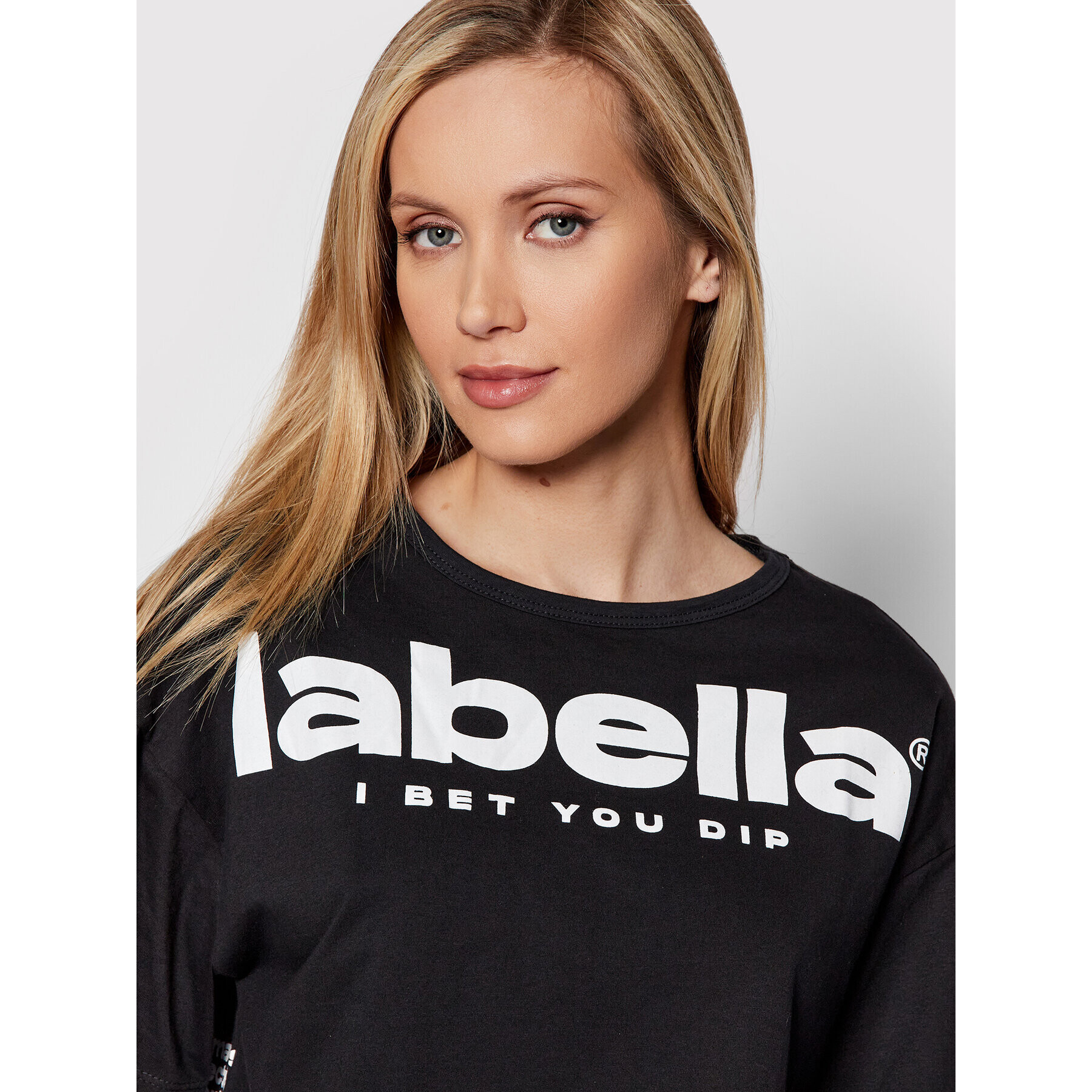 LaBellaMafia T-Shirt 23664 Černá Relaxed Fit - Pepit.cz