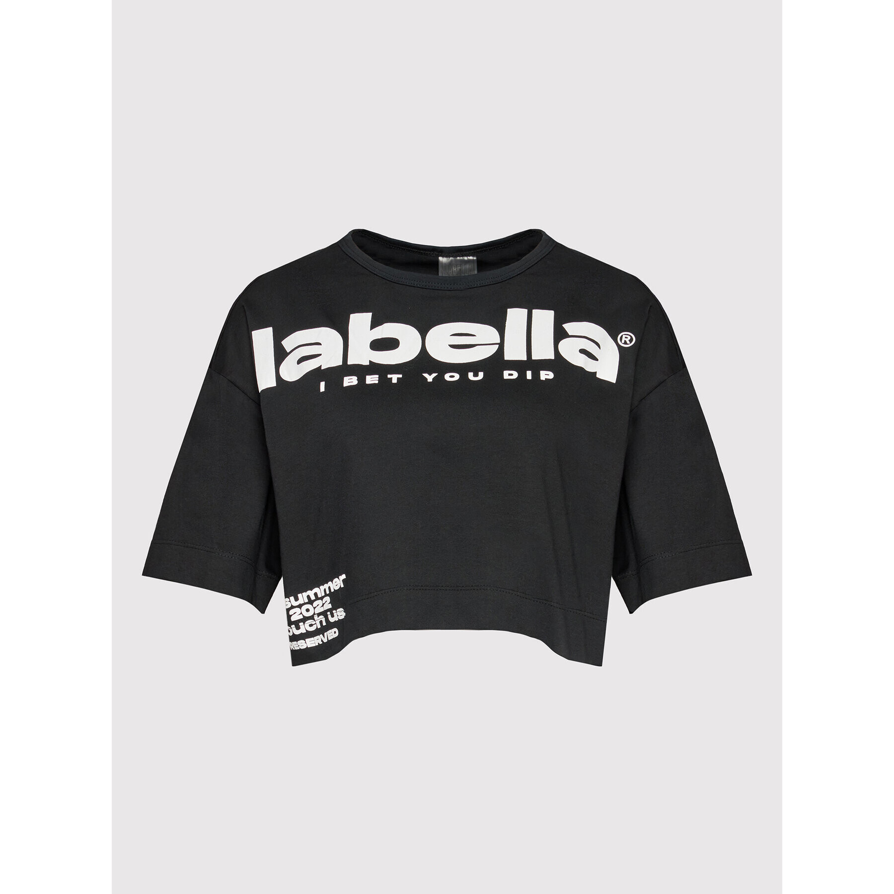 LaBellaMafia T-Shirt 23664 Černá Relaxed Fit - Pepit.cz