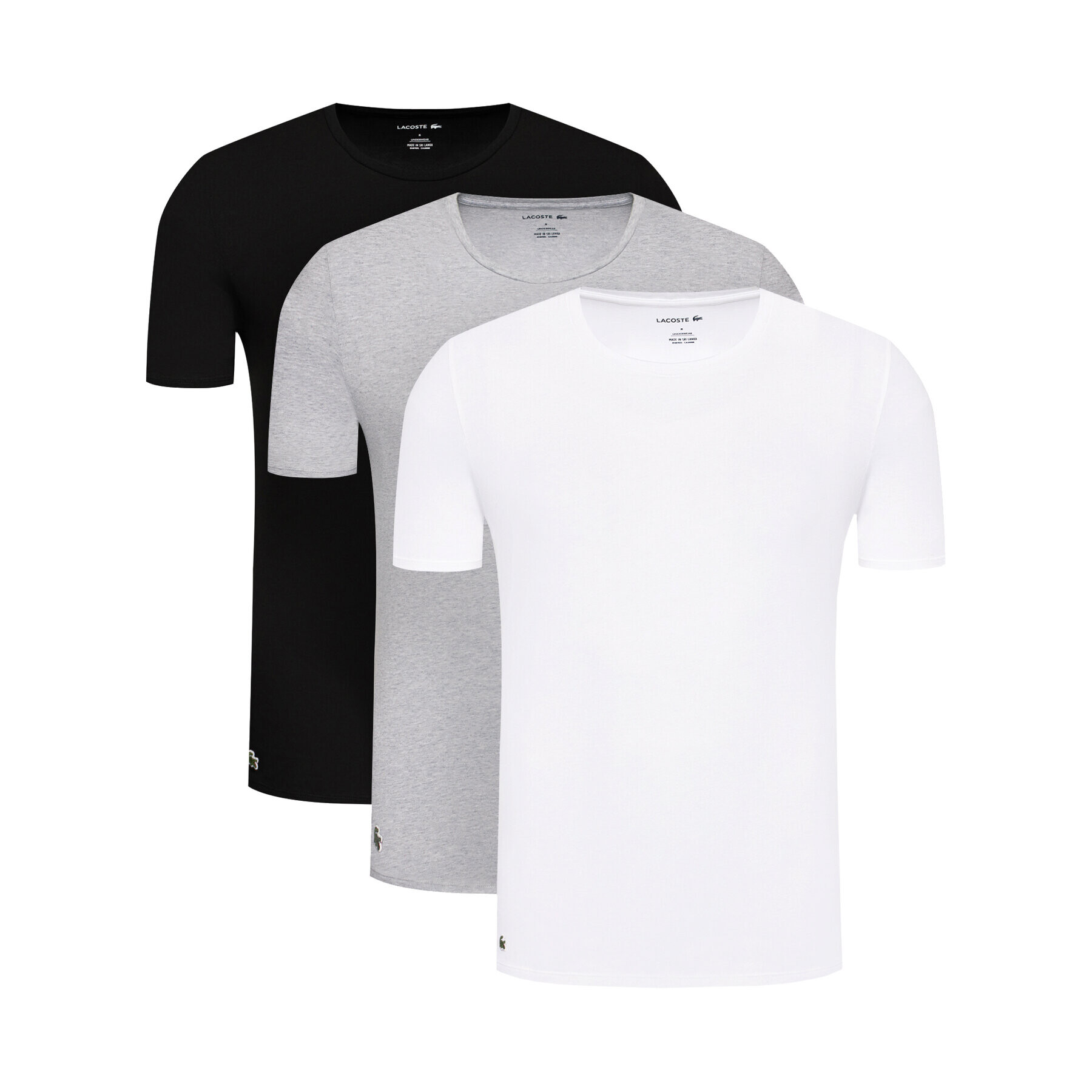 Lacoste 3-dílná sada T-shirts TH3321 Barevná Slim Fit - Pepit.cz