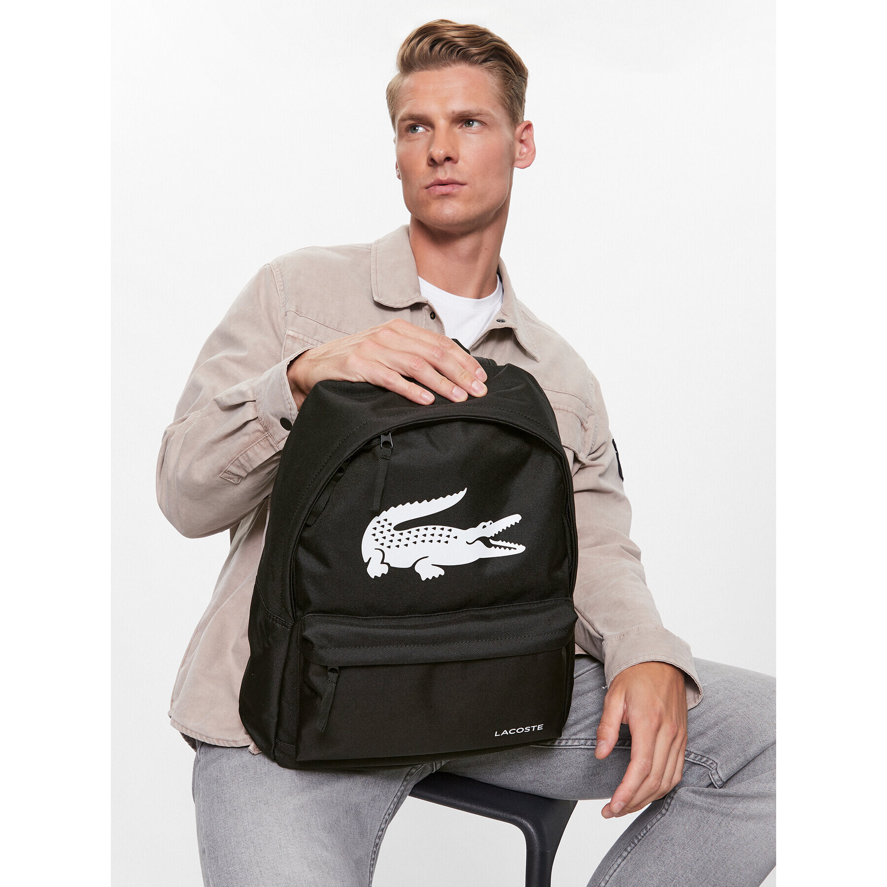 Lacoste Batoh NH4278UG000 Černá - Pepit.cz