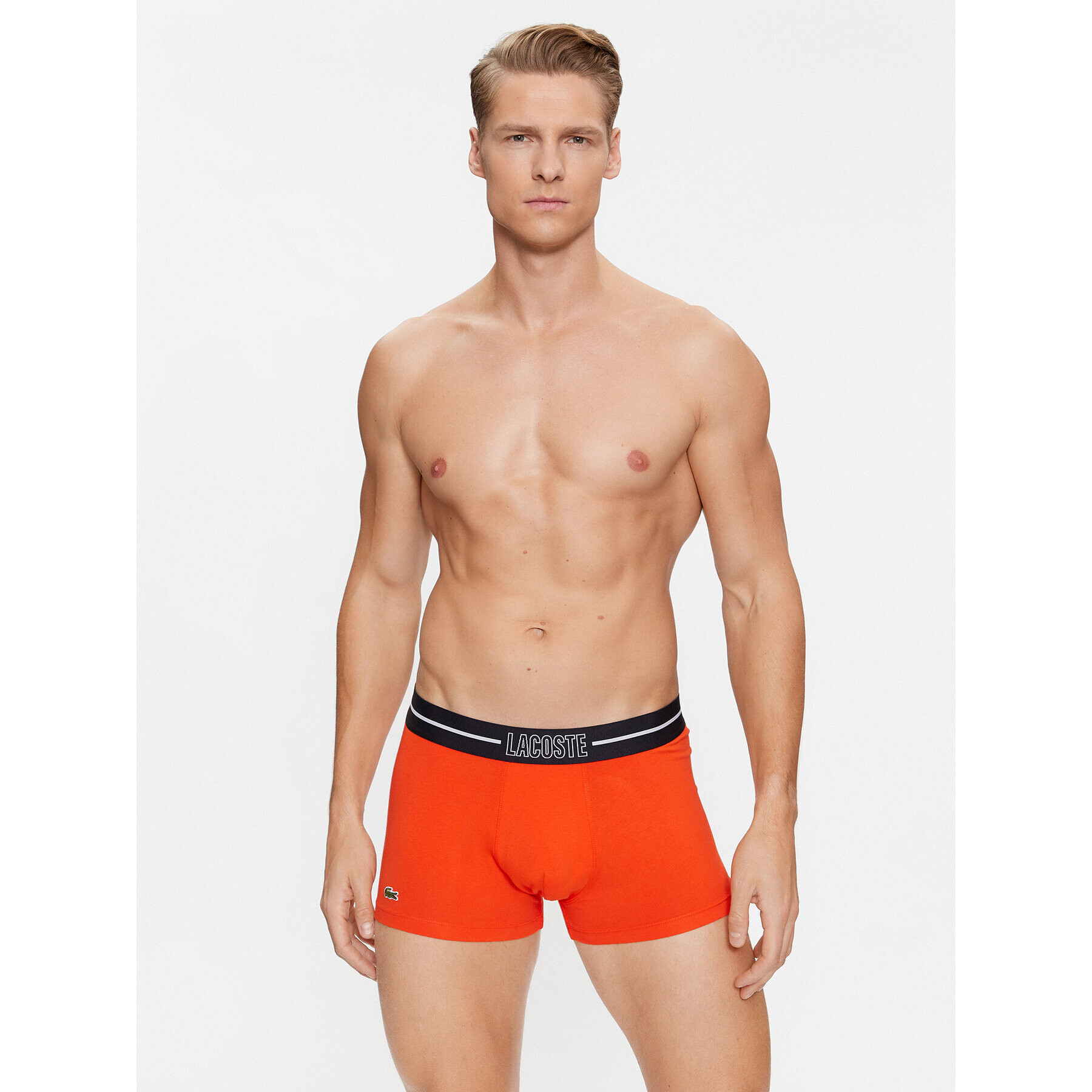 Lacoste Boxerky 5H0858 Šedá - Pepit.cz