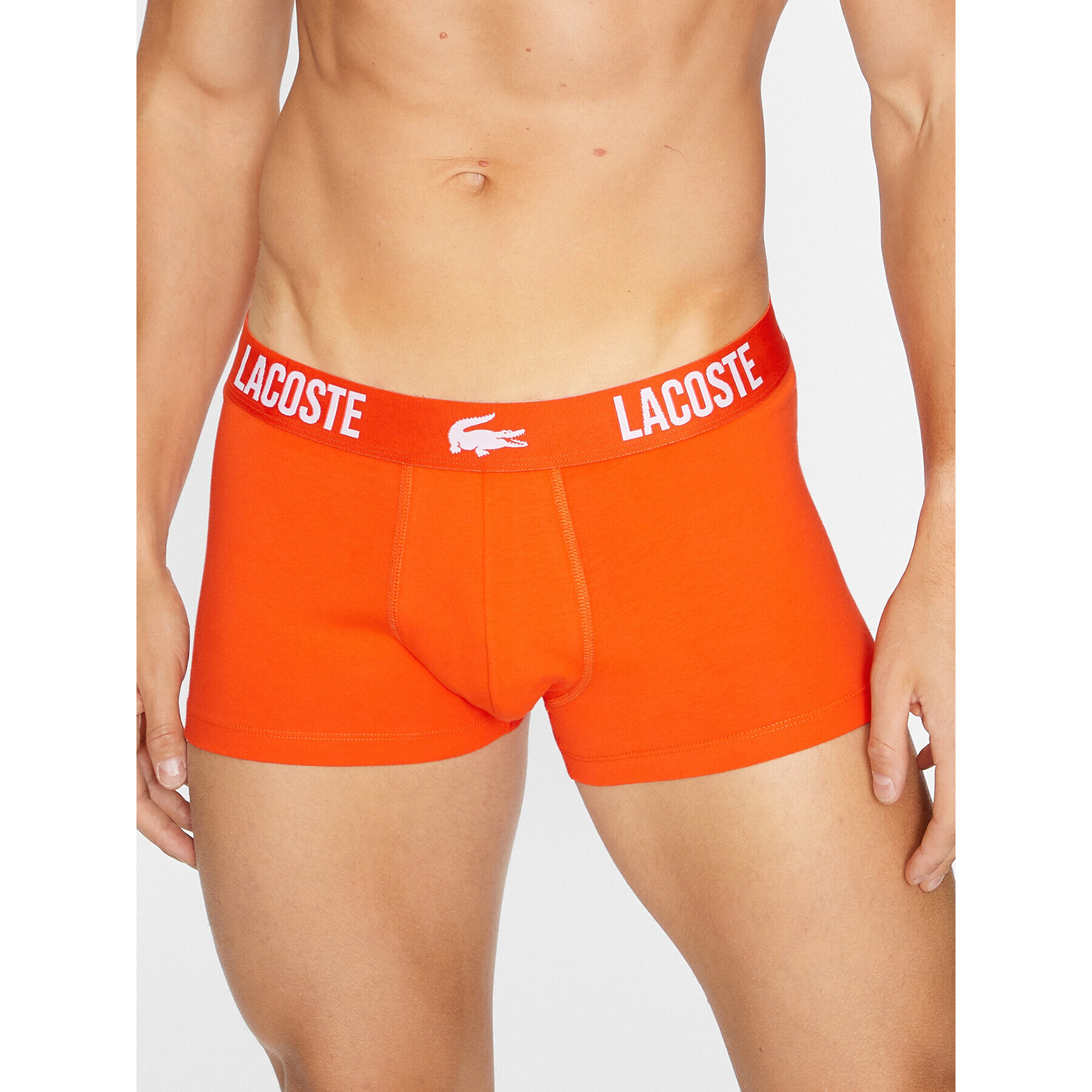 Lacoste Boxerky 5H3321 Šedá - Pepit.cz