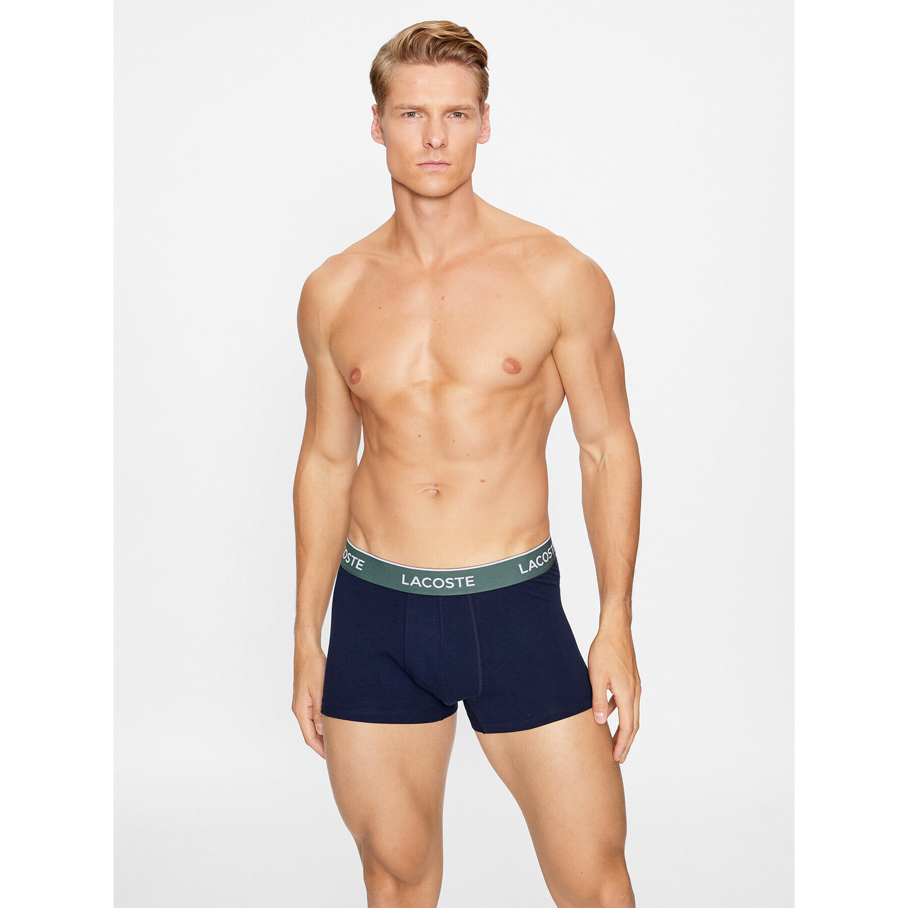 Lacoste Boxerky 5H3401 Tmavomodrá - Pepit.cz