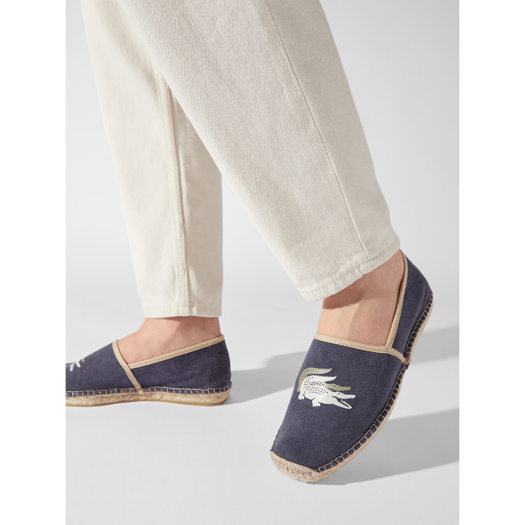 Lacoste Espadrilky Uhabia 123 1 Cma 745CMA0020J18 Tmavomodrá - Pepit.cz